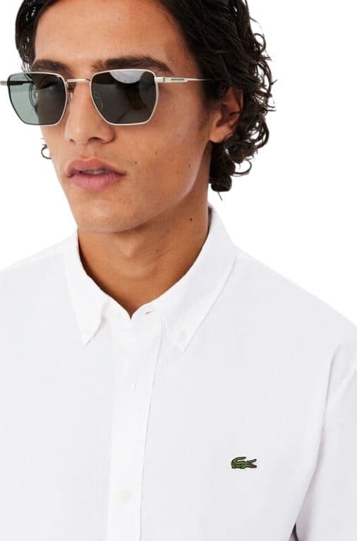 Lacoste  Camicie Bianco - 6