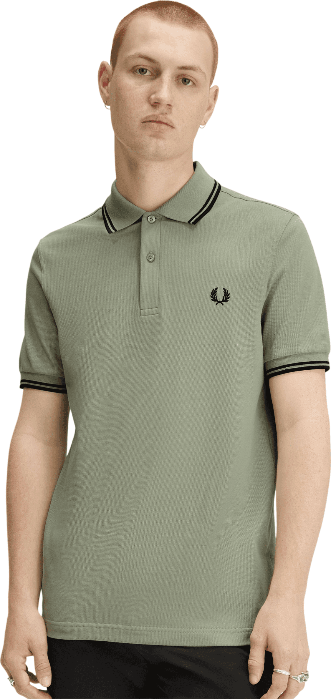Fred Perry  T-shirt e Polo Verde - 6