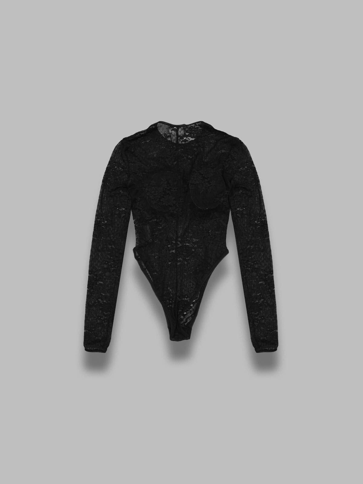 VAQUERA lace bullet bra bodysuit - 2
