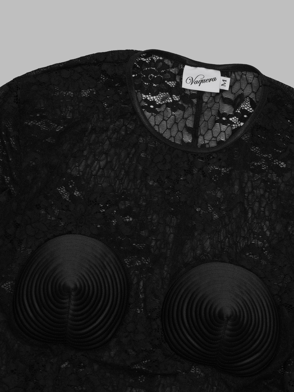 VAQUERA lace bullet bra bodysuit - 3