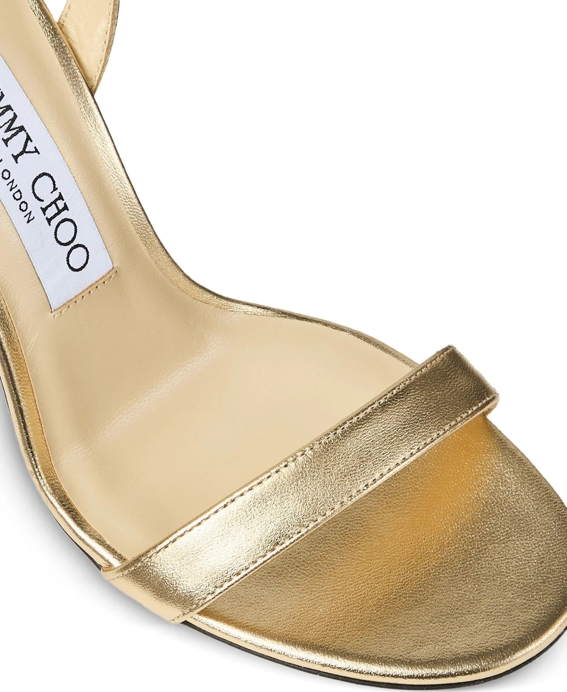 Jimmy Choo  - Sandali Oro da Donna - 5