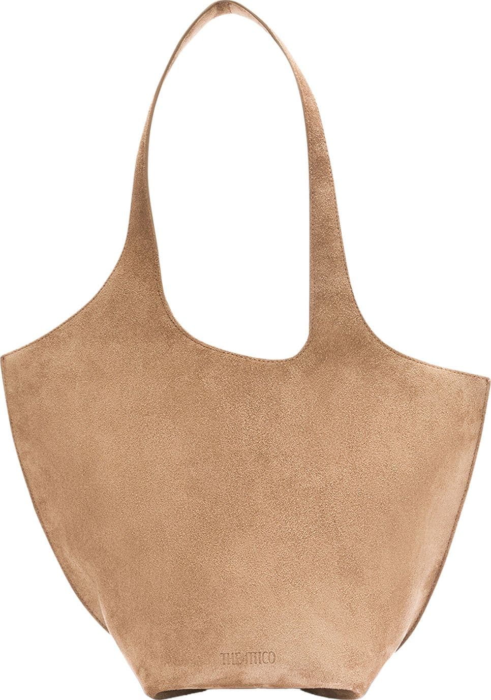 THE ATTICO The Attico - Borsa a Spalla Beige e Marrone da Donna