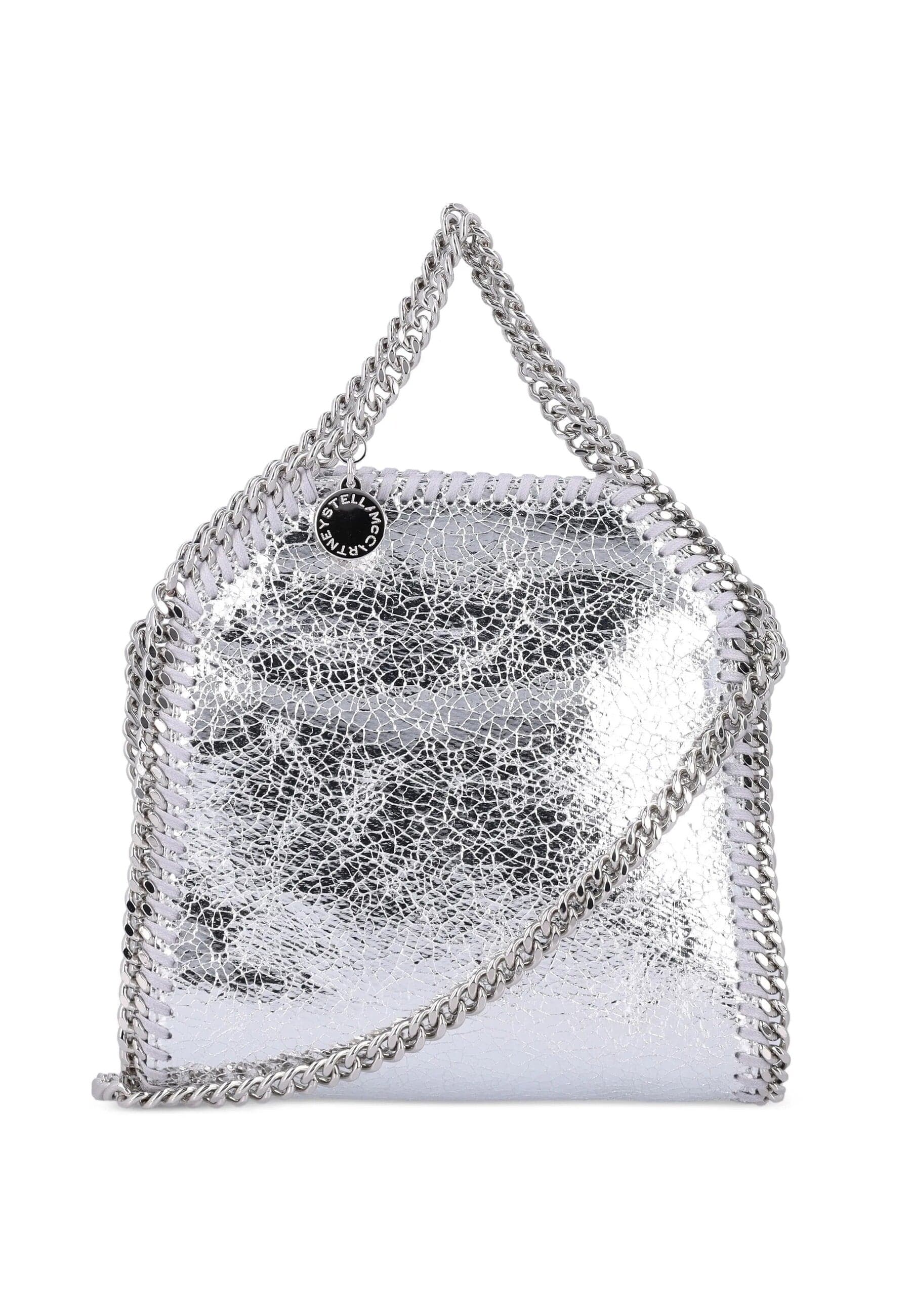 STELLA McCARTNEY Stella Mccartney - Borsa a Tracolla Argento da Donna - 4
