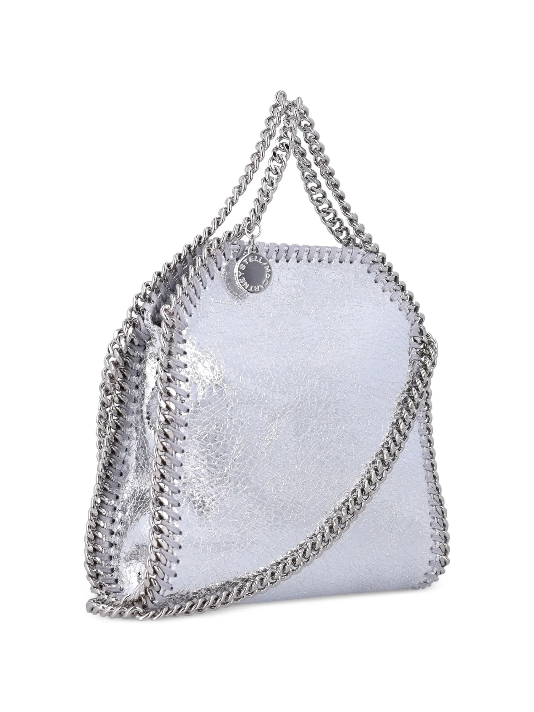 STELLA McCARTNEY Stella Mccartney - Borsa a Tracolla Argento da Donna - 2