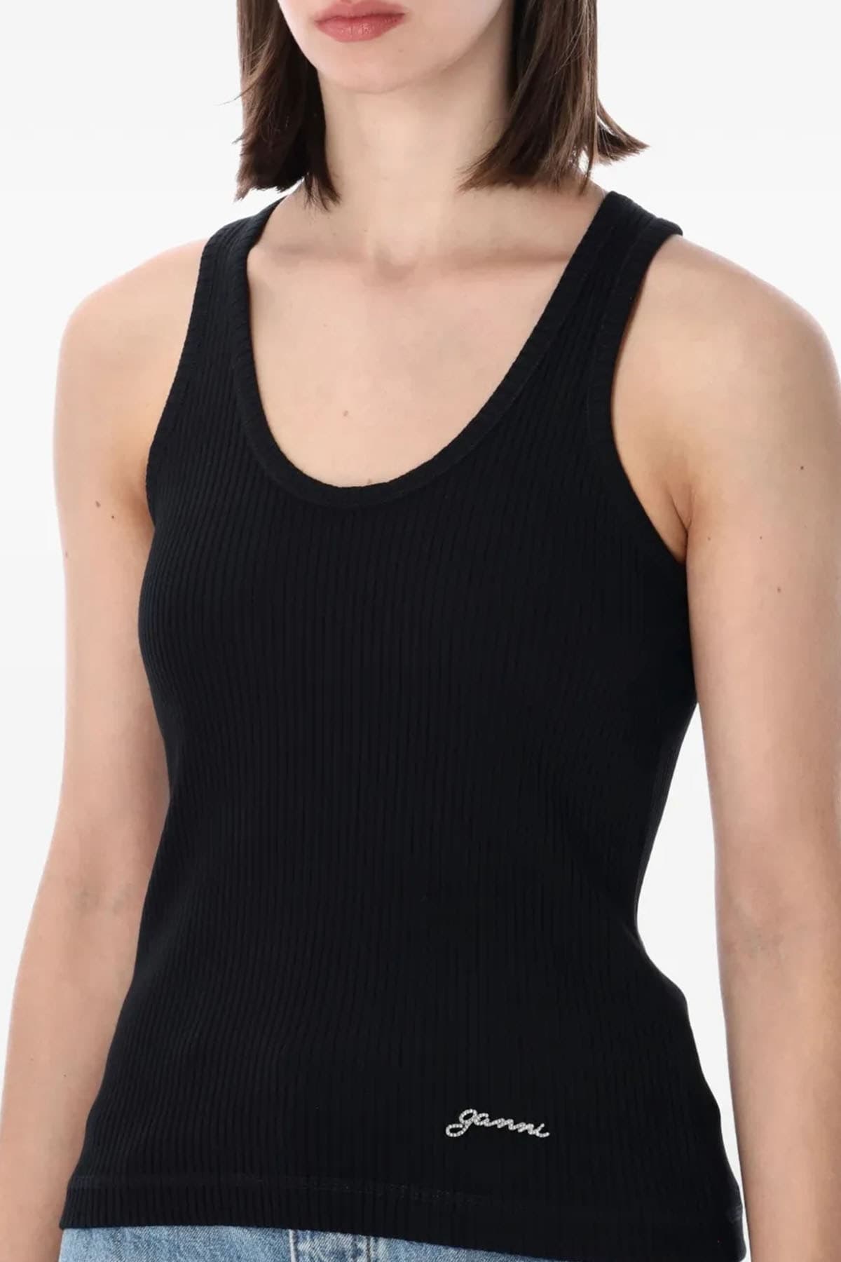 GANNI  Top Black - 4