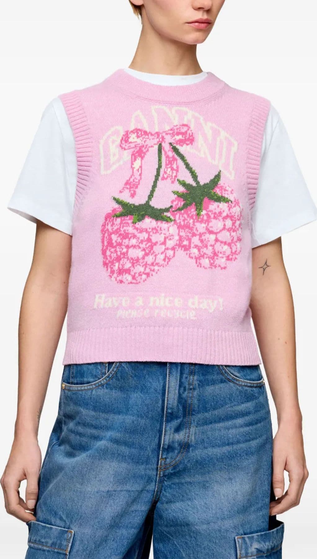 GANNI  Giacche Pink - 3