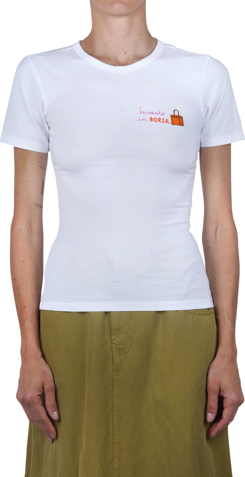 MC2 SAINT BARTH MC2 Saint Barth - T-shirt - 470979 - Bianco - 3