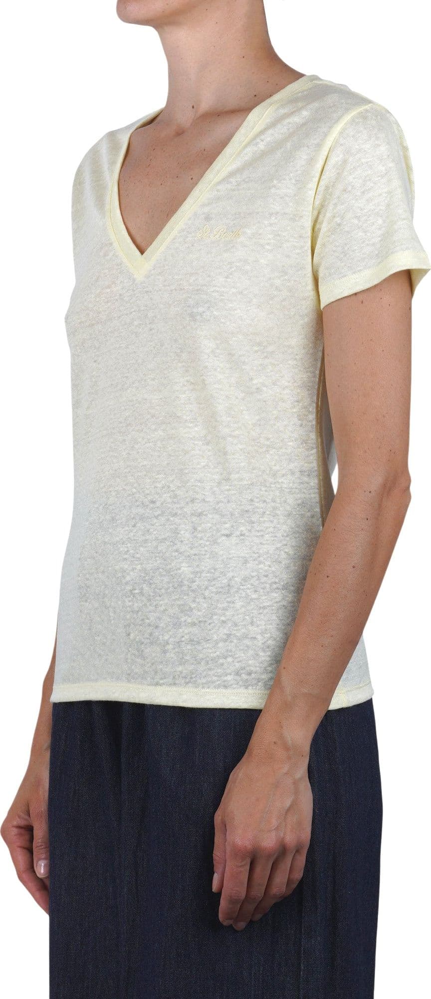 MC2 SAINT BARTH MC2 Saint Barth - T-shirt - 471004 - Giallo - 4