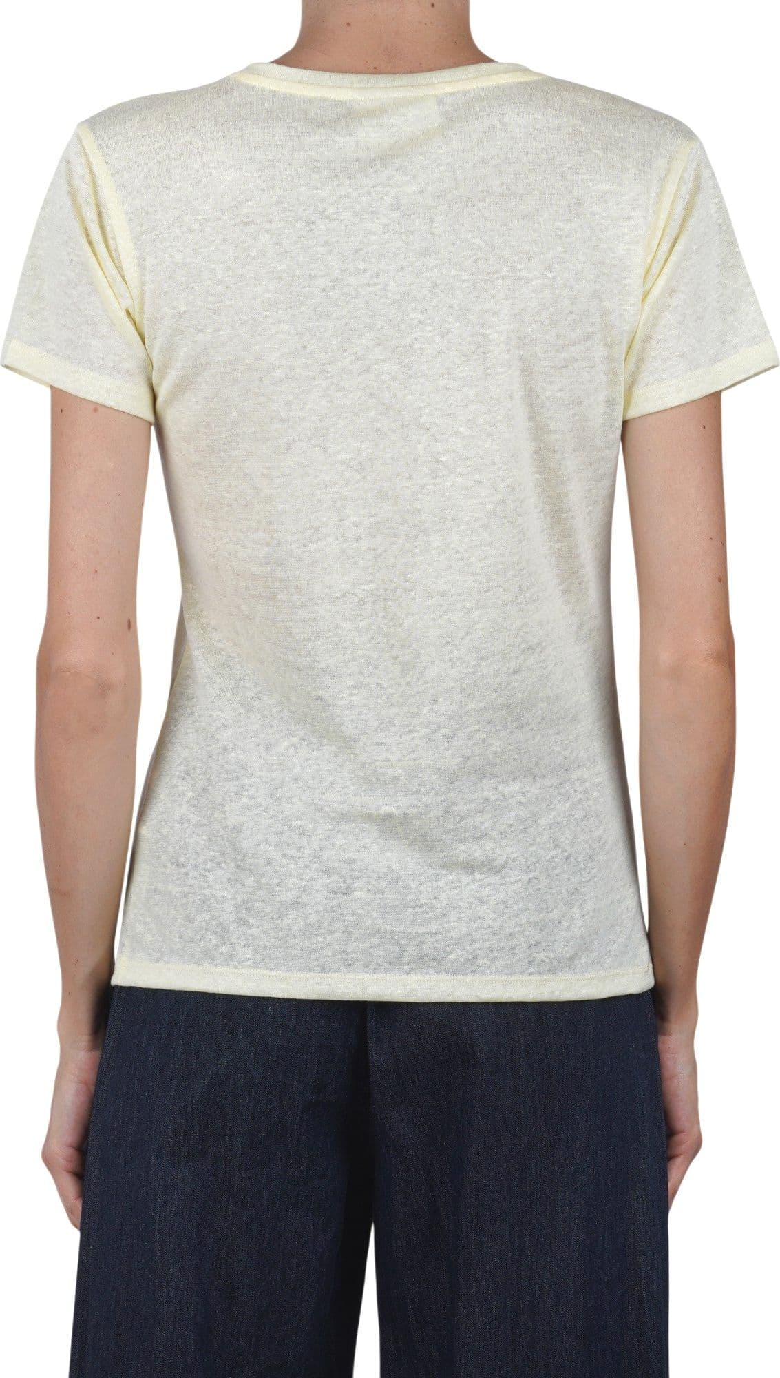 MC2 SAINT BARTH MC2 Saint Barth - T-shirt - 471004 - Giallo - 5
