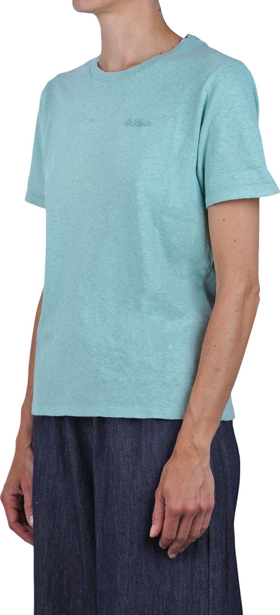 MC2 SAINT BARTH MC2 Saint Barth - T-shirt - 471003 - Verde acqua - 4