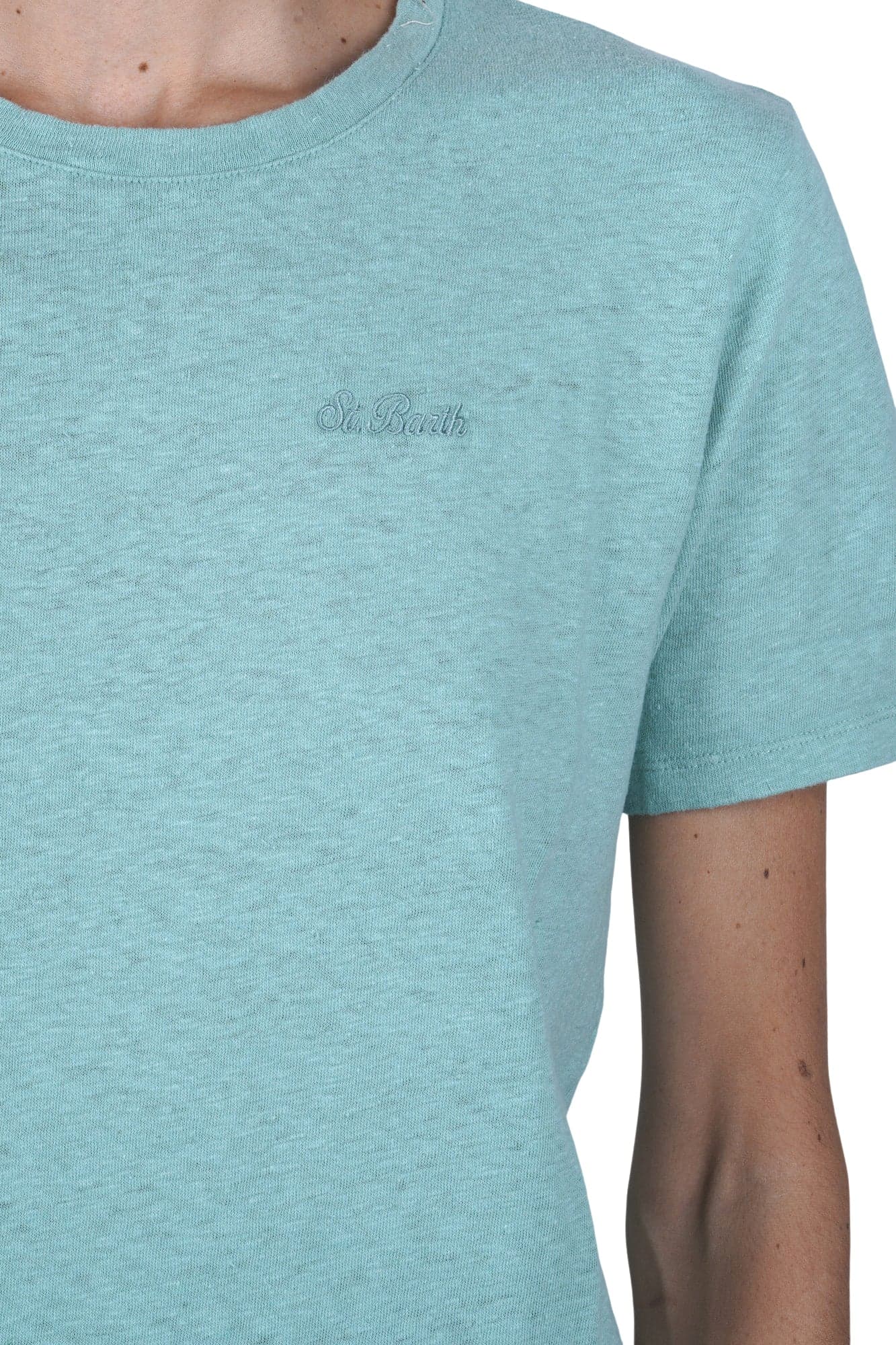 MC2 SAINT BARTH MC2 Saint Barth - T-shirt - 471003 - Verde acqua - 6