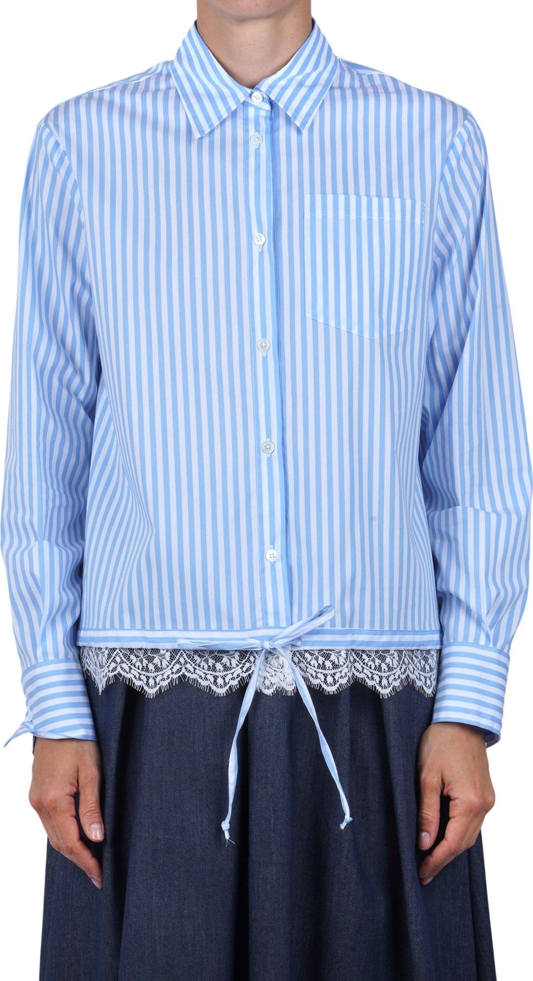 JUCCA Jucca - Camicia - 471681 - Bianco/Azzurro - 3