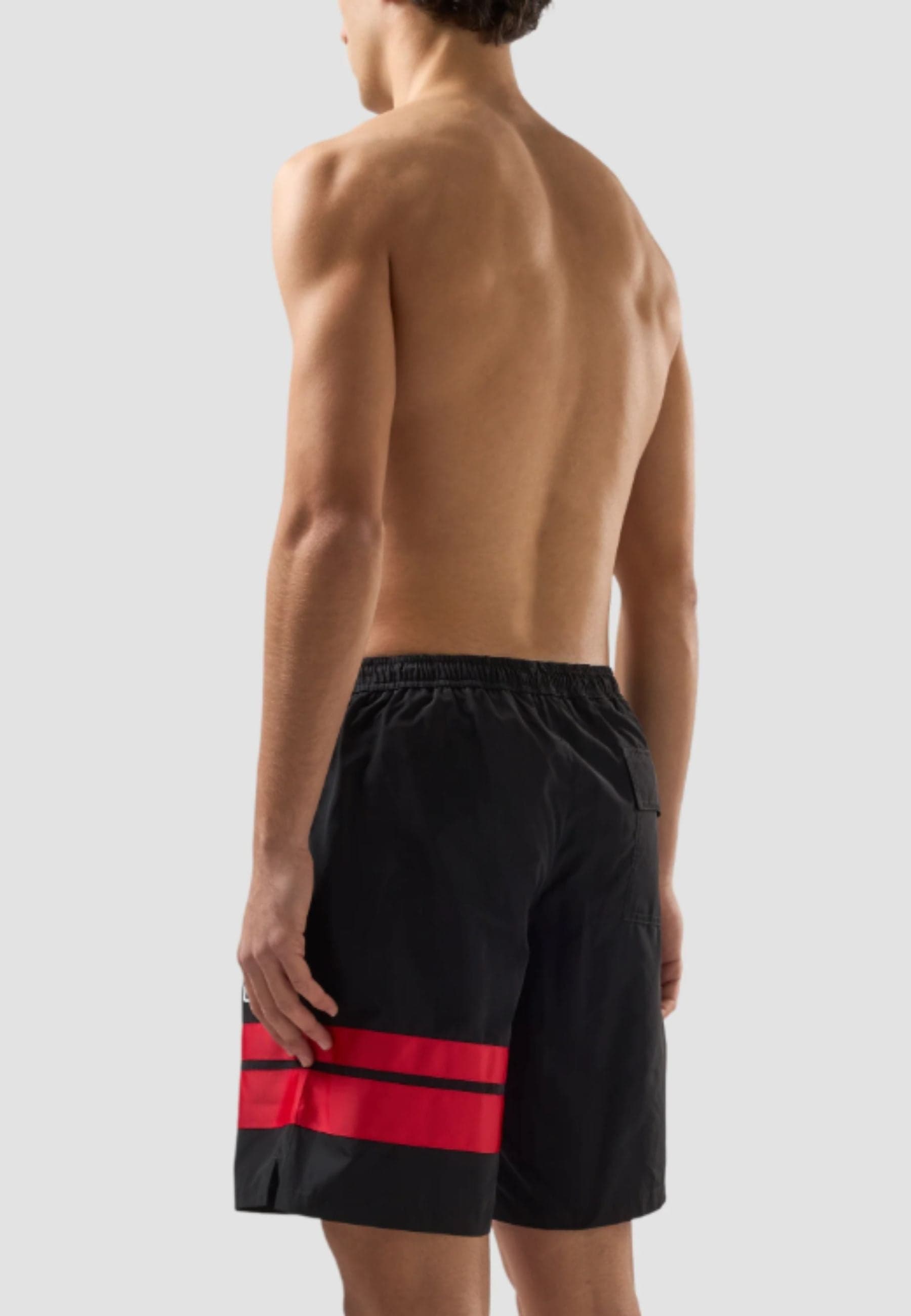 GCDS  COSTUME LOGO REGULAR SWIM SHORTS - 3