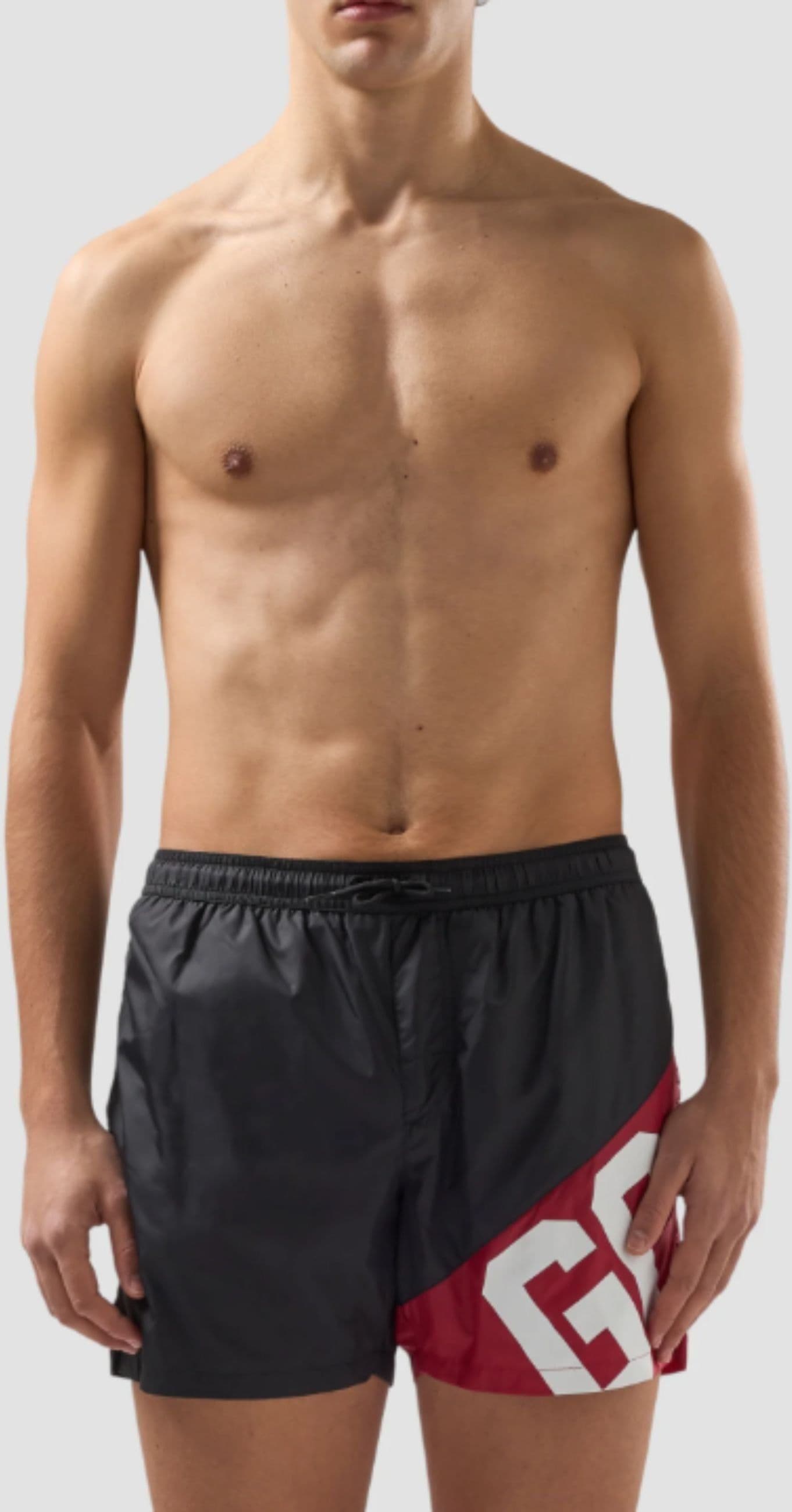 GCDS  COSTUME BAND LOGO SWIM SHORTS - 2