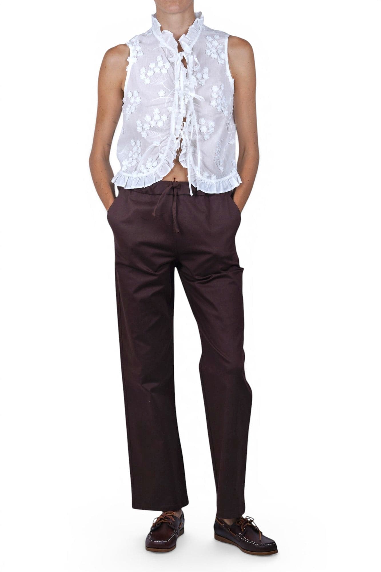 SO ALLURE So Allure - Pantalone - 471695 - Cioccolato - 2