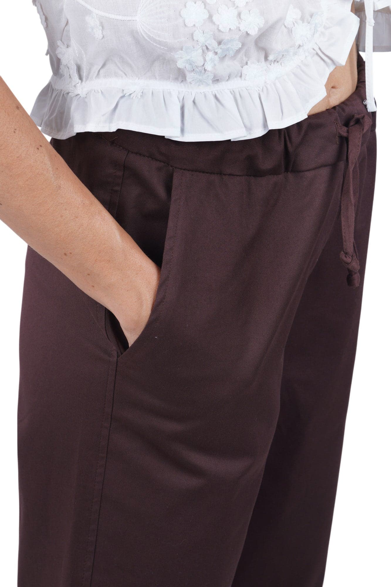 SO ALLURE So Allure - Pantalone - 471695 - Cioccolato - 6