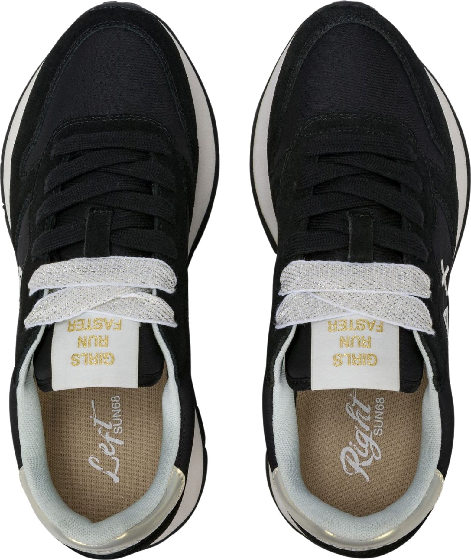 SUN68  Sneakers ALLY GOLD SILVER - 3