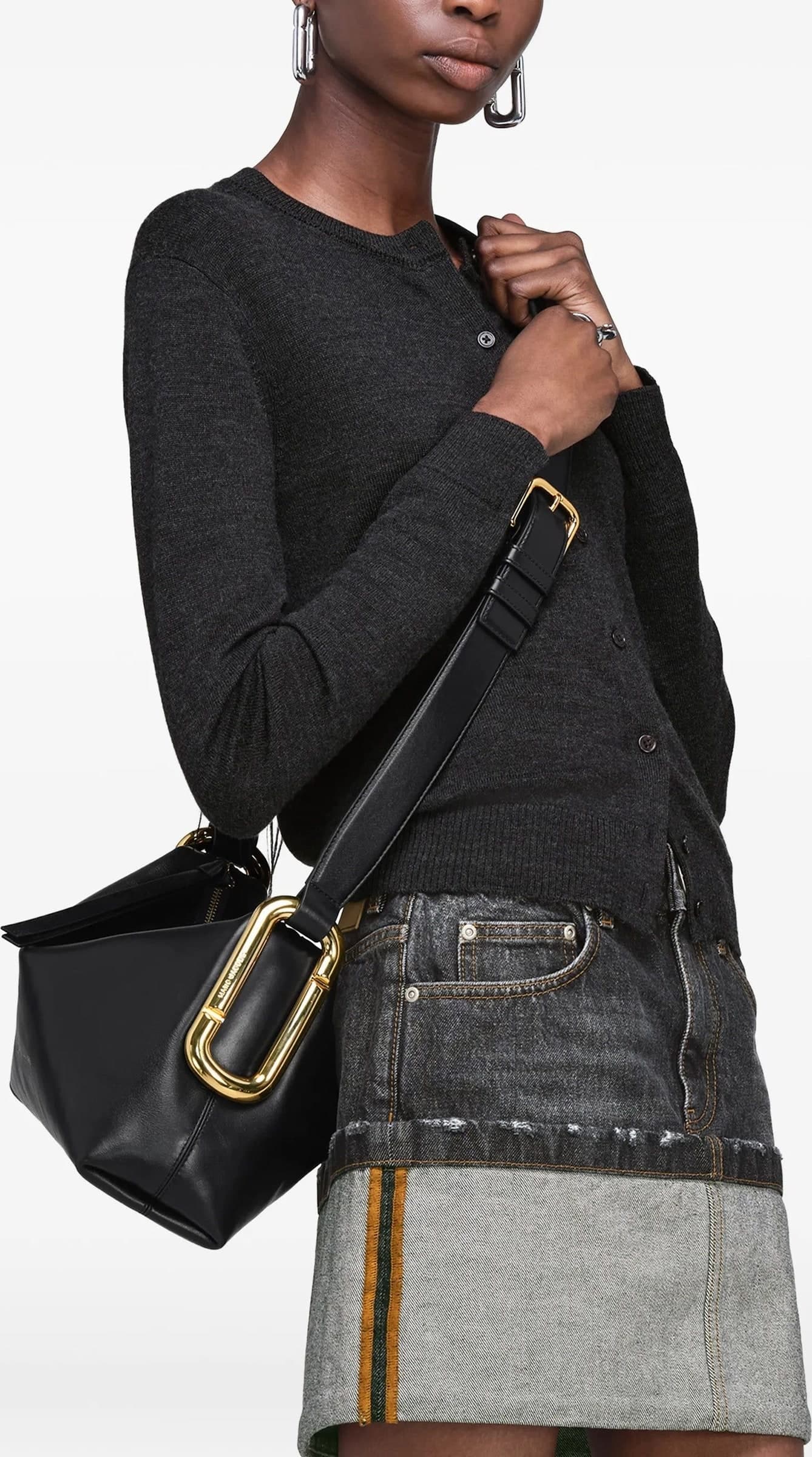 MARC JACOBS Marc Jacobs - Borsa a Mano Nera e Rossa da Donna - 4