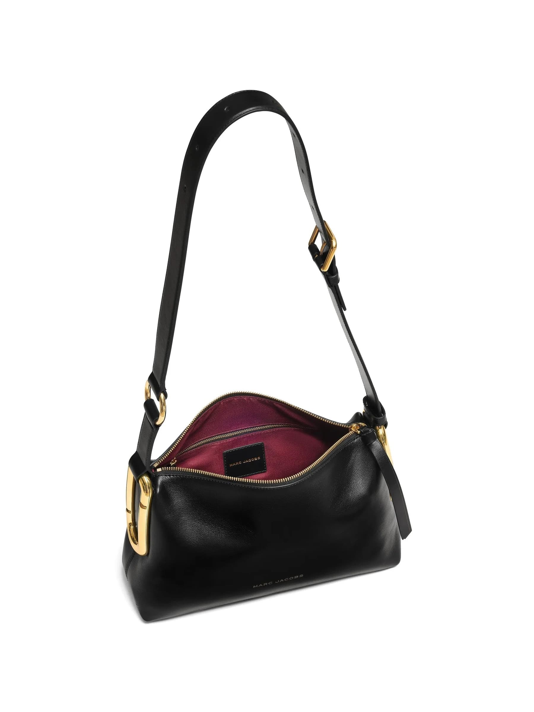 MARC JACOBS Marc Jacobs - Borsa a Mano Nera e Rossa da Donna - 7