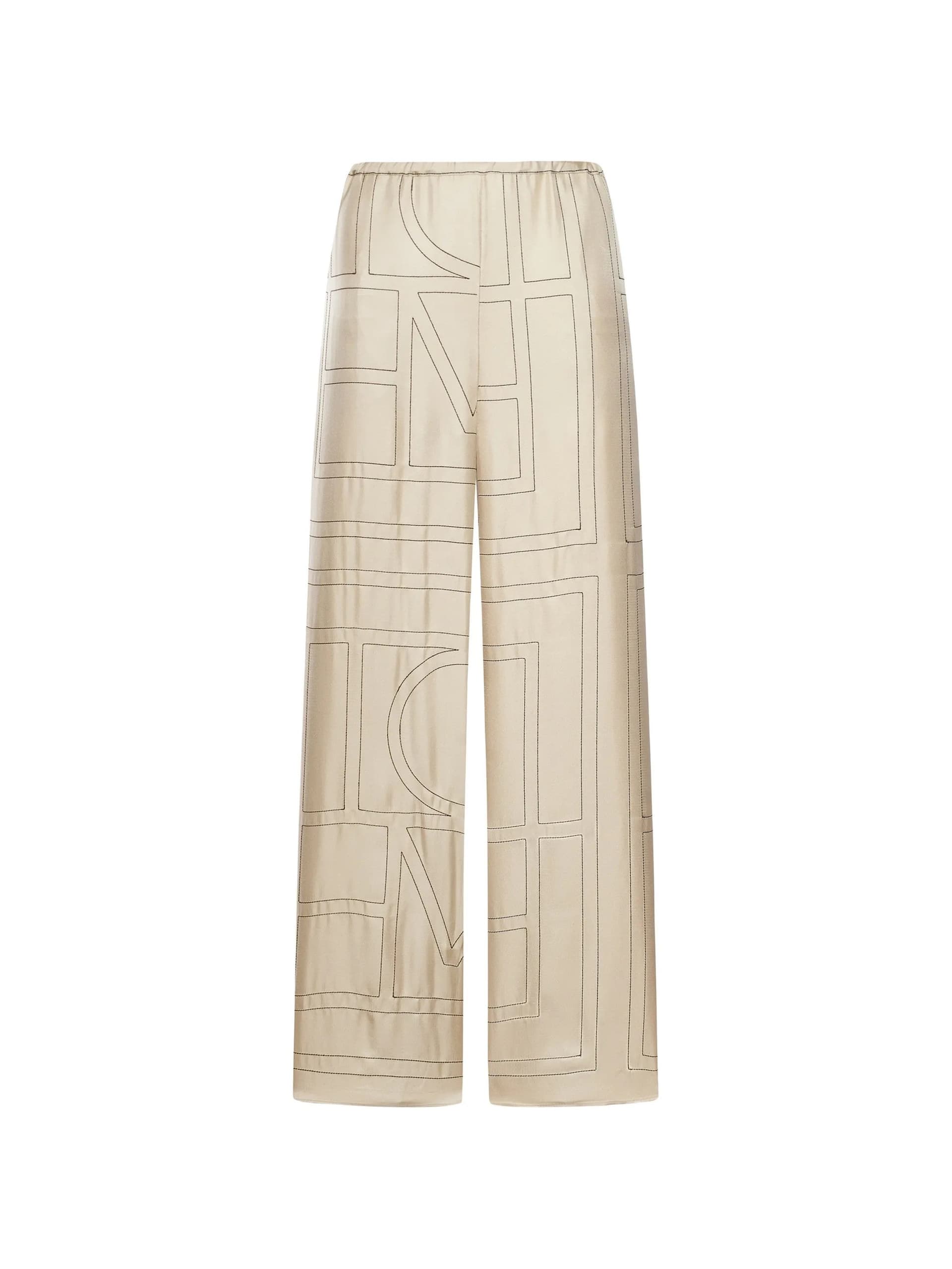 TOTEME Toteme - Pantaloni Beige e Neri da Donna - 4