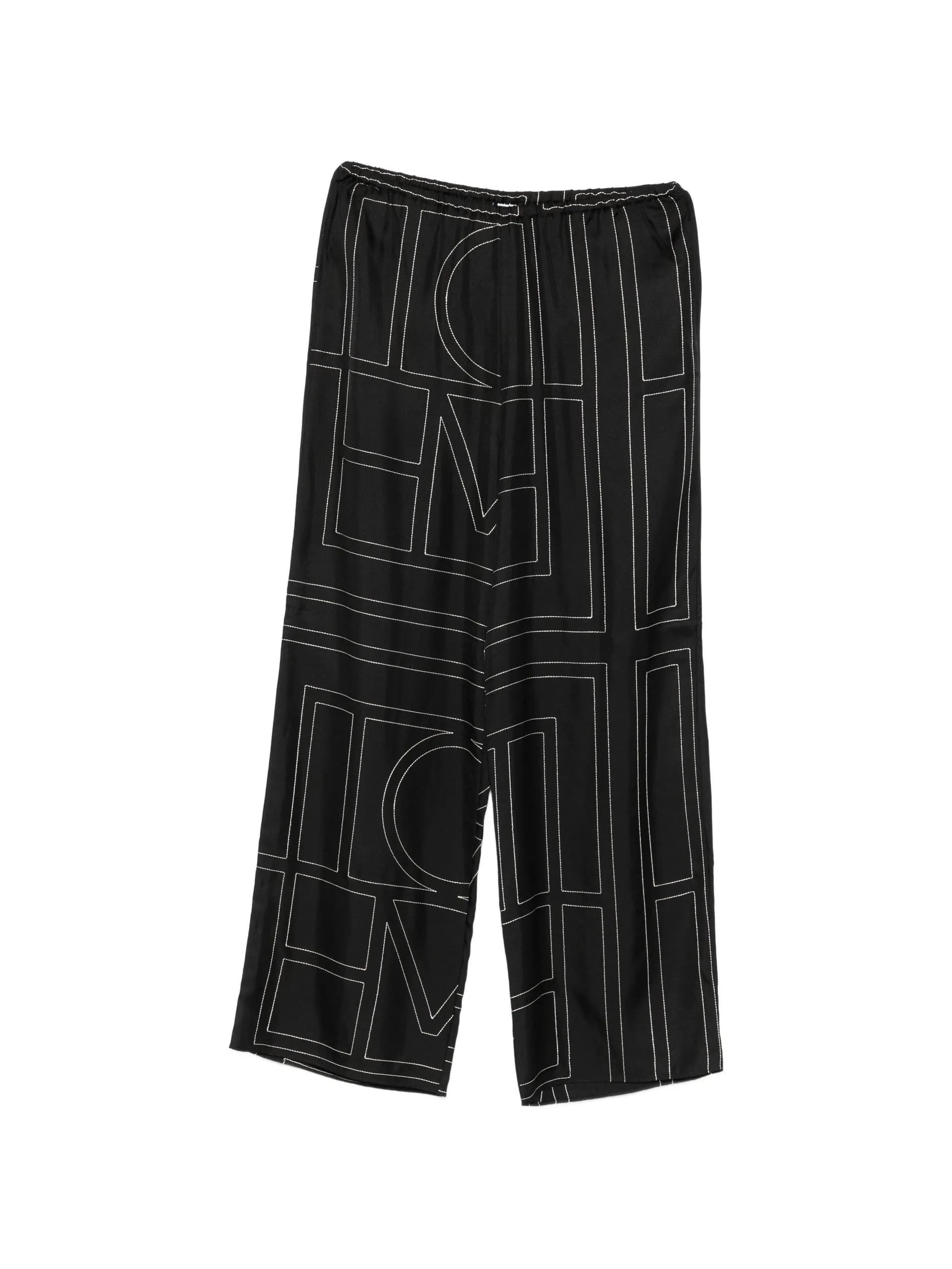 TOTEME Toteme - Pantaloni Beige e Neri da Donna - 3
