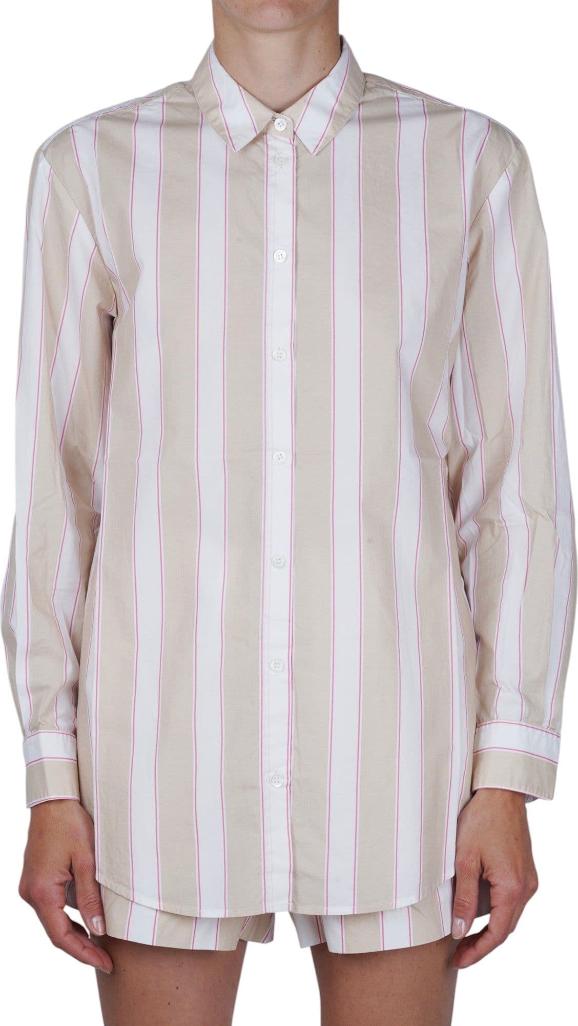 MC2 SAINT BARTH MC2 Saint Barth - Camicia - 470970 - Bianco/Beige - 3