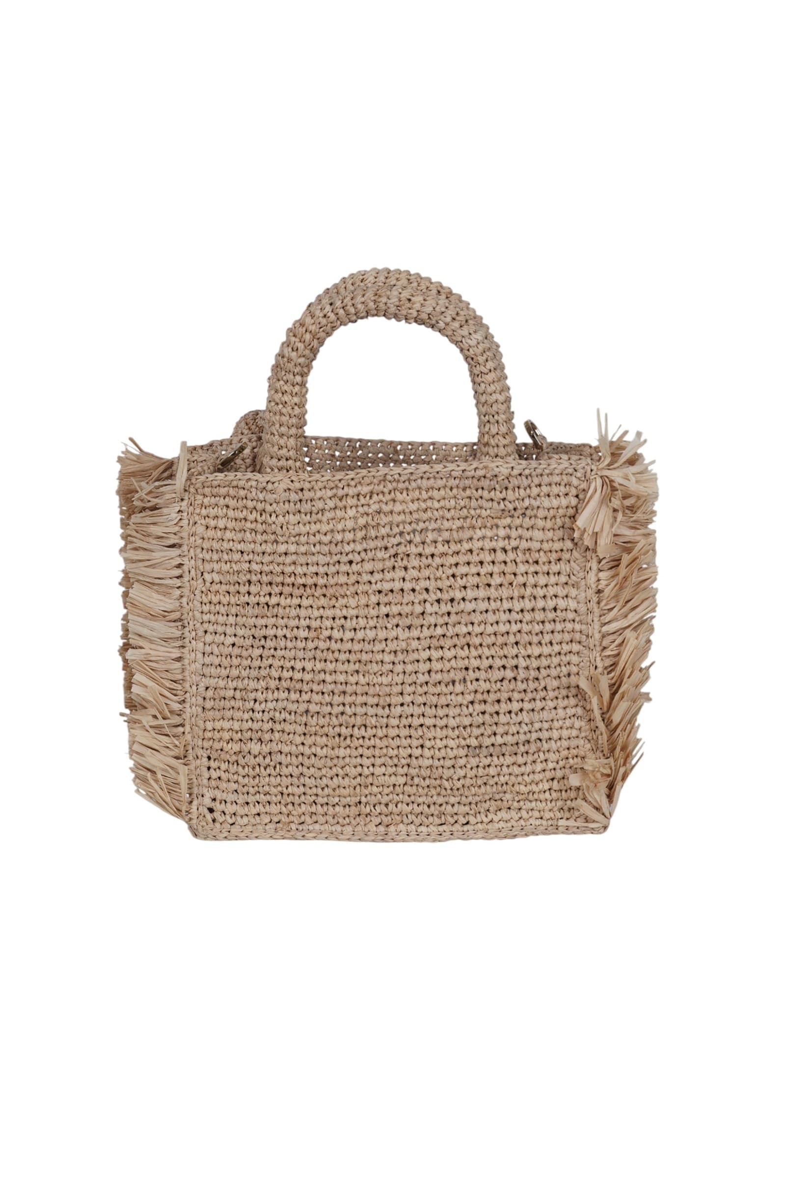 MC2 SAINT BARTH MC2 Saint Barth - Borsa piccola - 471018 - Beige - 4