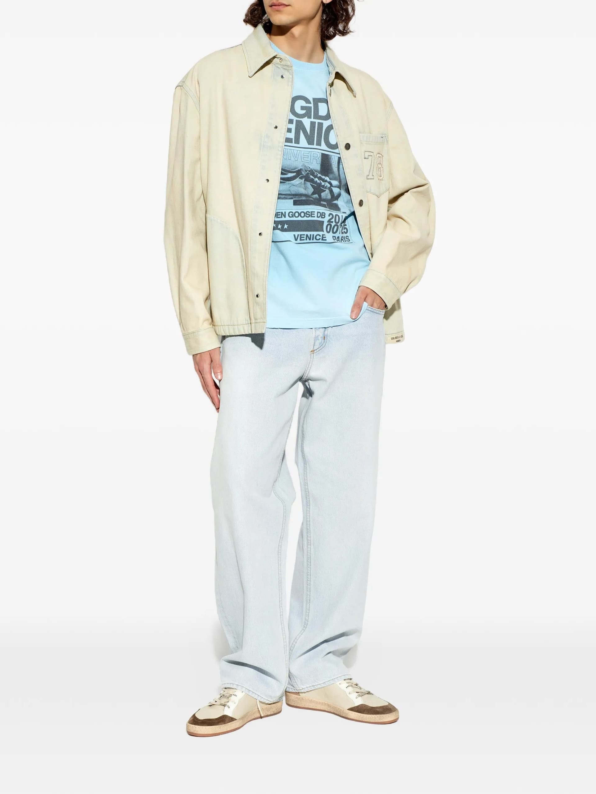 Golden Goose  - Sneakers Beige da Uomo - 2