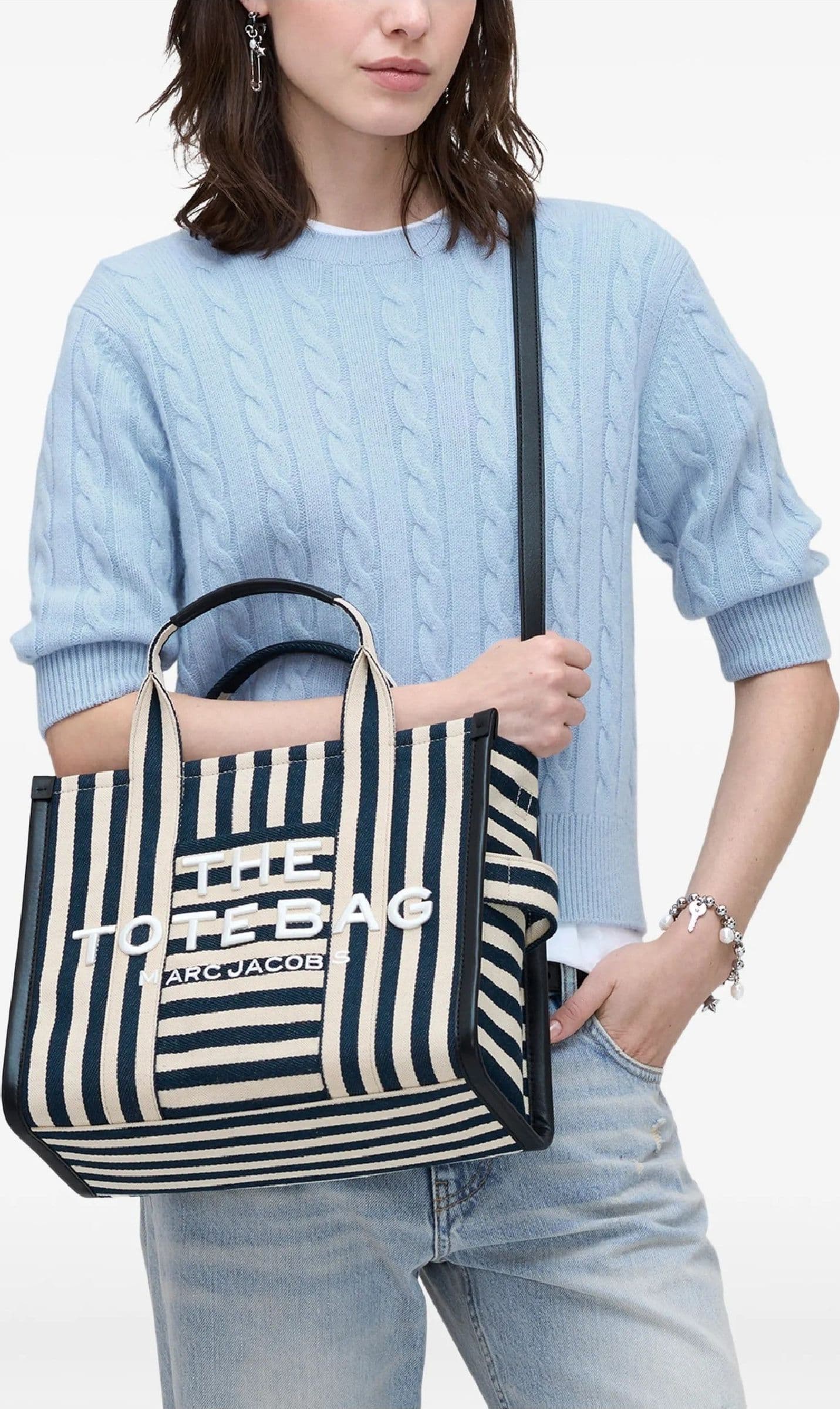 MARC JACOBS Marc Jacobs - Borsa a Mano Blu da Donna - 3