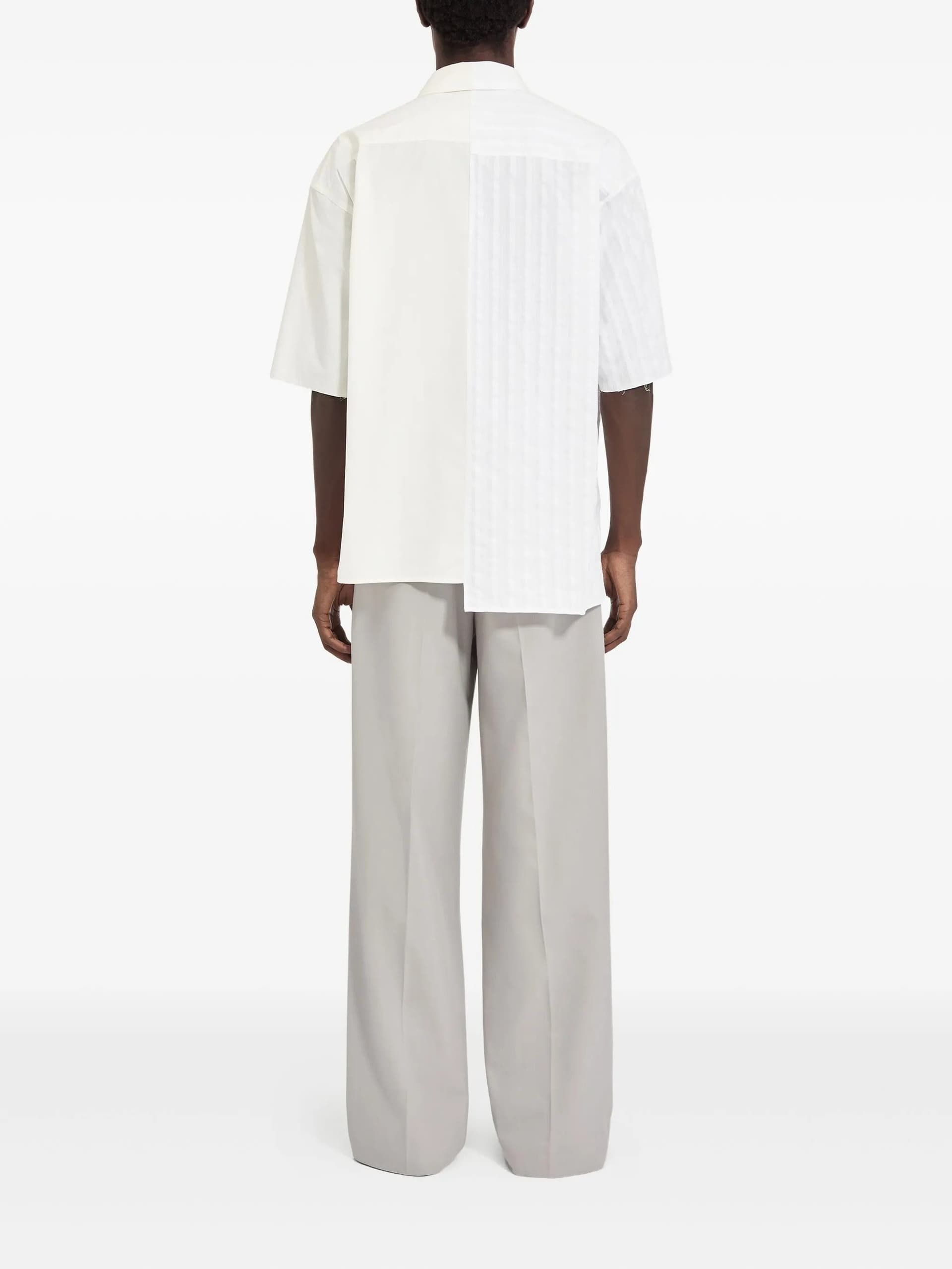MM6 Maison Margiela Mm6 Maison Margiela - Camicia Bianca da Uomo - 2