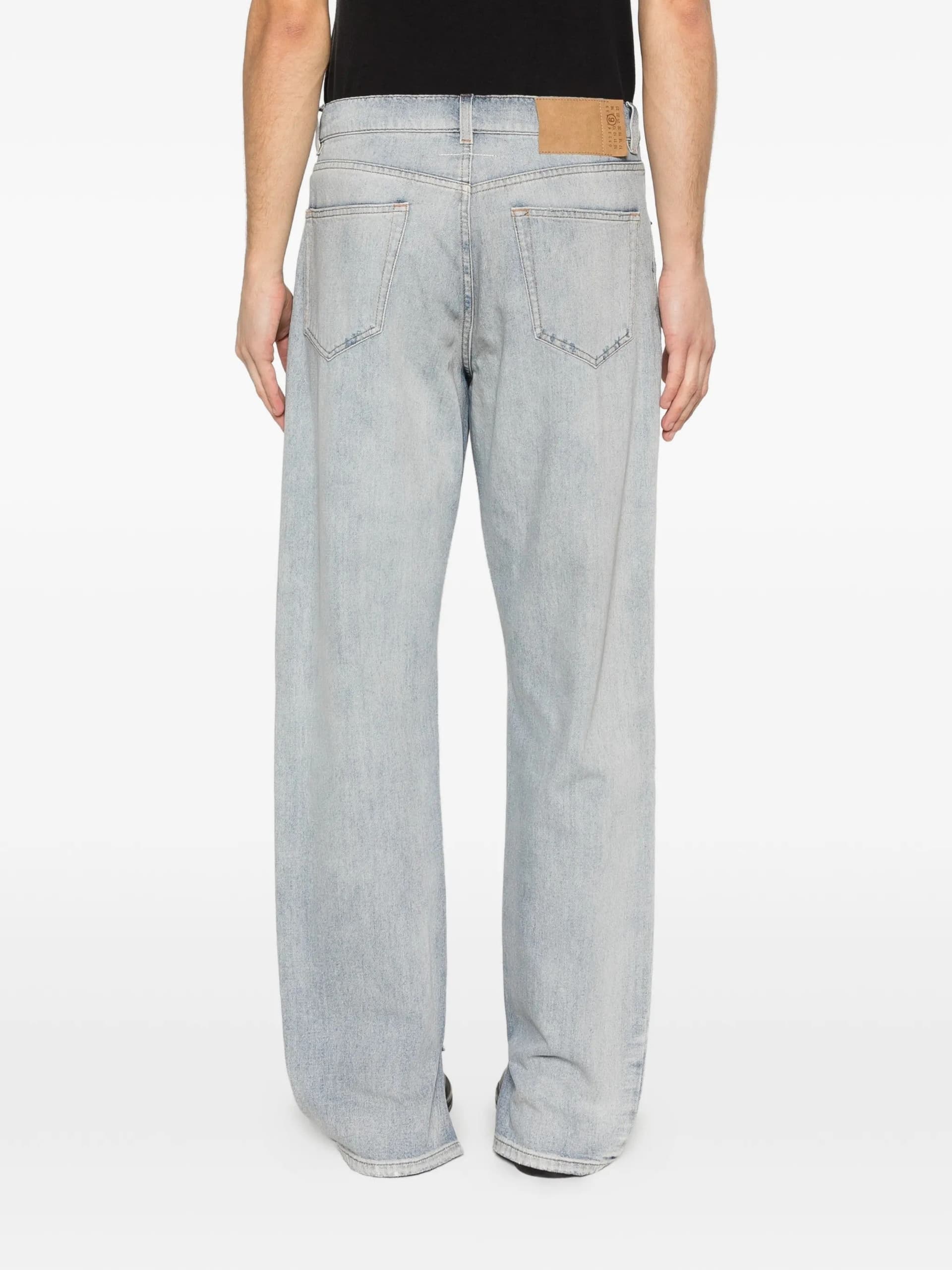 MM6 Maison Margiela Mm6 Maison Margiela - Pantaloni Grigi da Uomo - 3