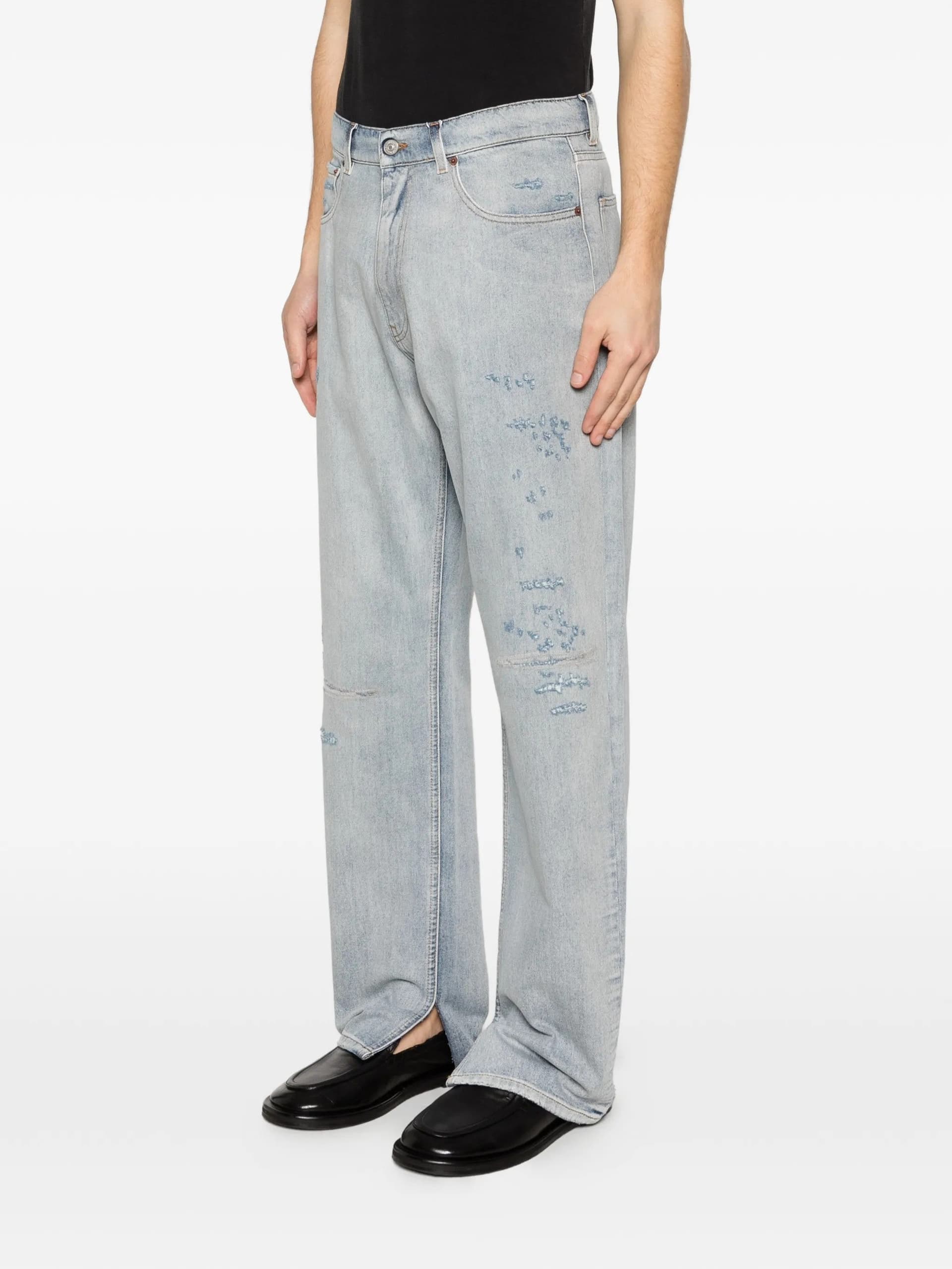 MM6 Maison Margiela Mm6 Maison Margiela - Pantaloni Grigi da Uomo - 5