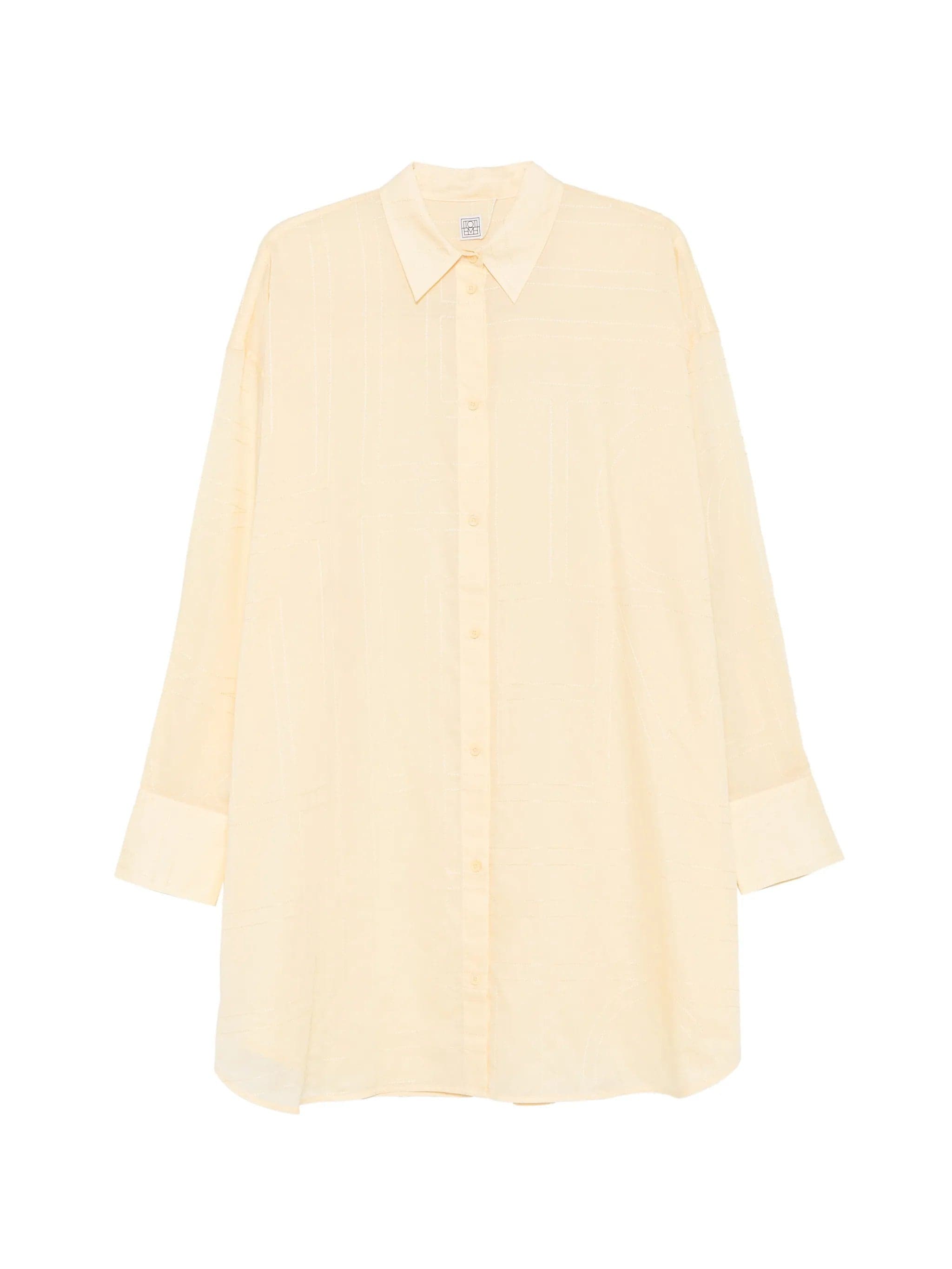 TOTEME Toteme - Camicia Beige da Donna