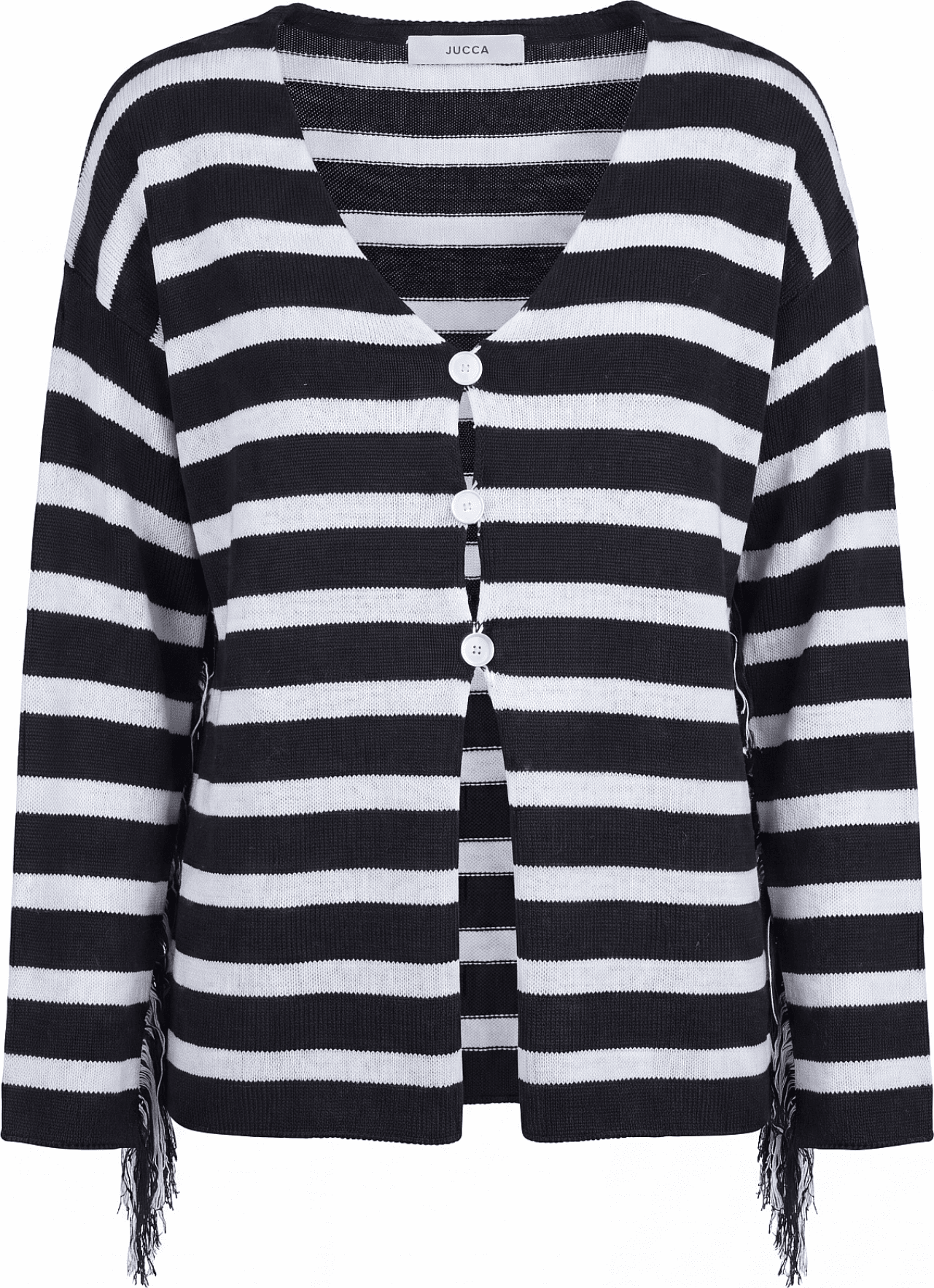 JUCCA Jucca - Cardigan - 471733 - Bianco/Nero - 7