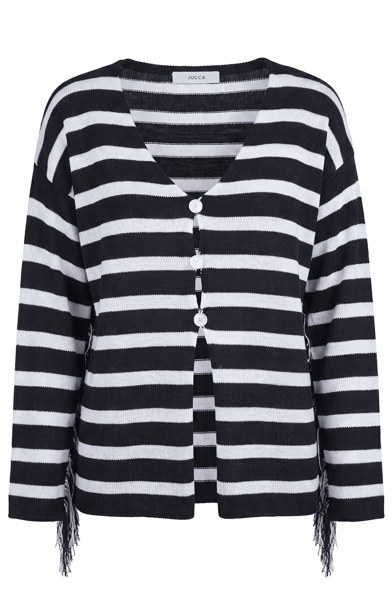 JUCCA Jucca - Cardigan - 471733 - Bianco/Nero - 7