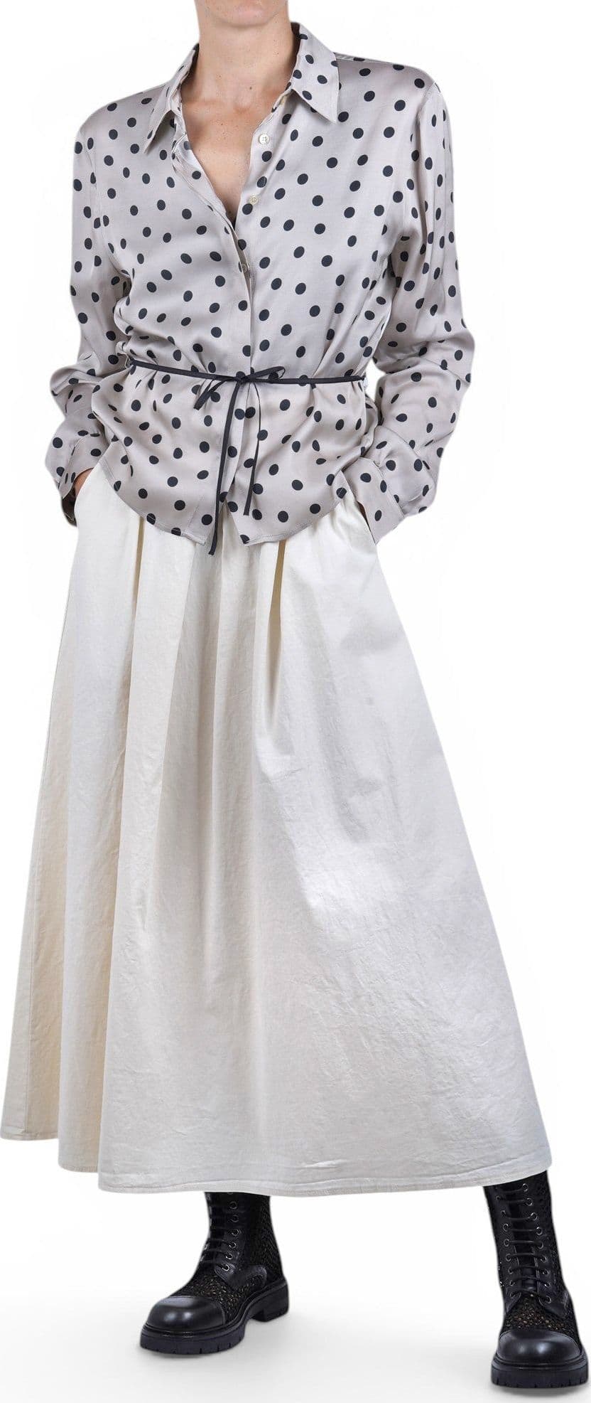 JUCCA Jucca - Camicia - 471741 - Tortora/Nero - 2