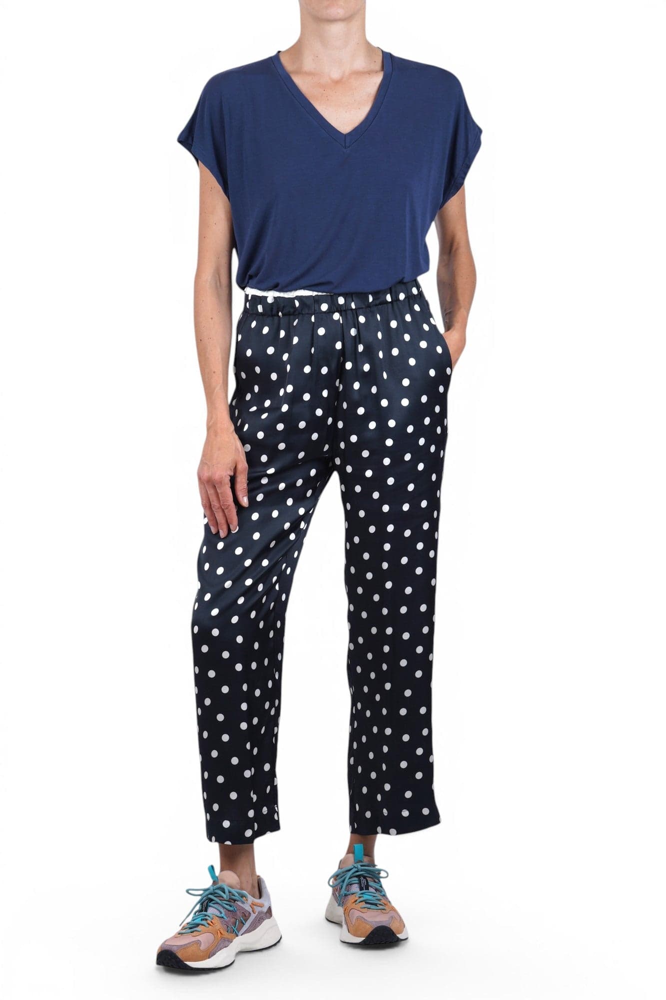 JUCCA Jucca - Pantalone - 471743 - Nero/Bianco - 2