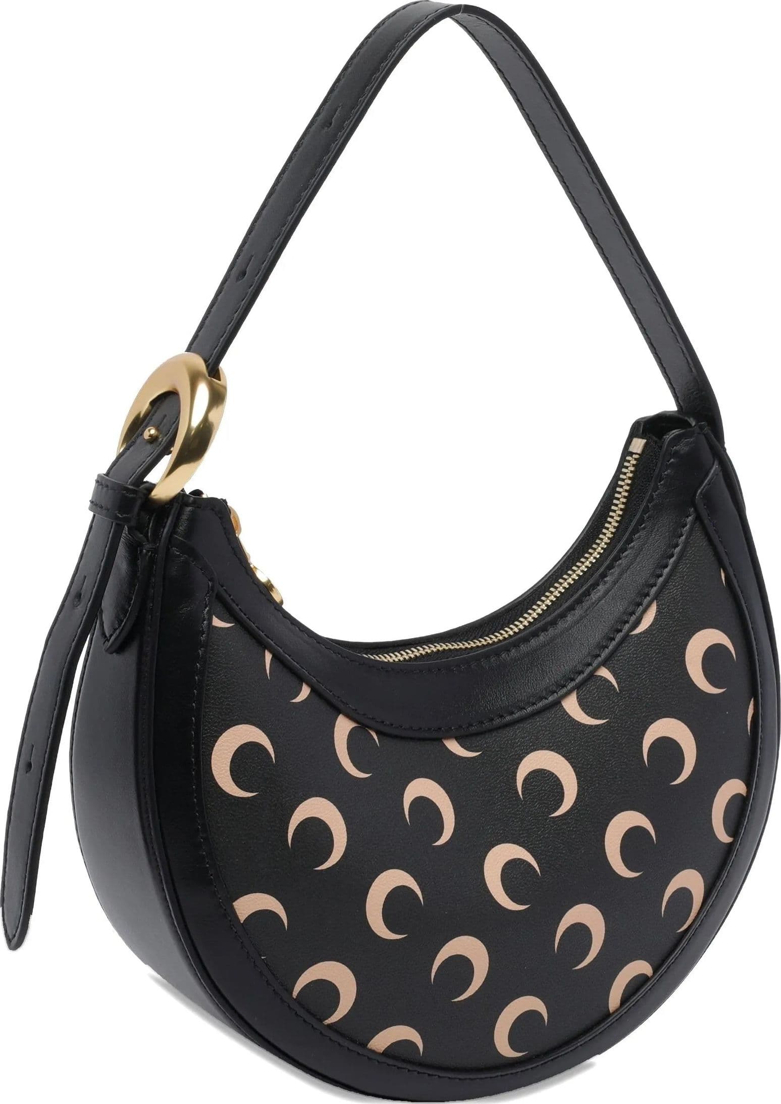 MARINE SERRE Marine Serre - Borsa a Tracolla Marrone da Donna - 4