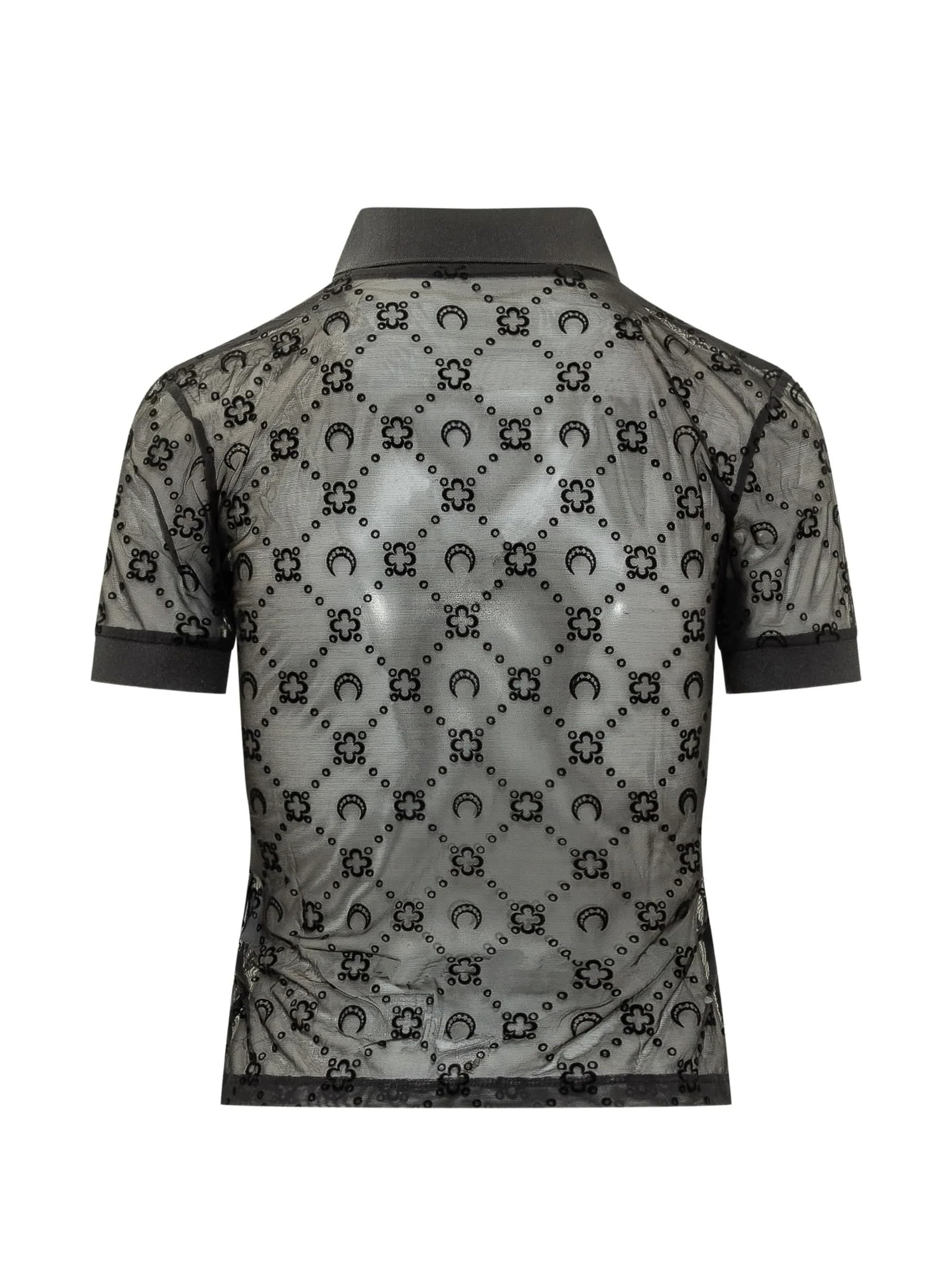 MARINE SERRE Marine Serre - Camicia Nera da Donna - 2