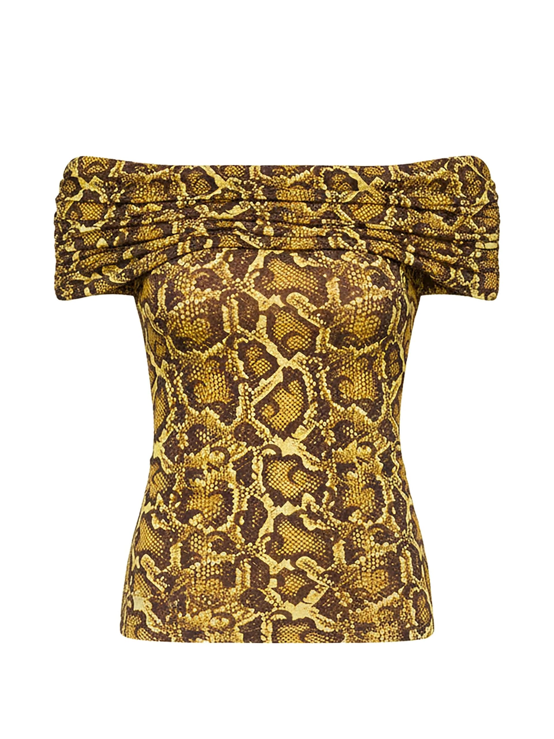 MARINE SERRE Marine Serre - Top Giallo da Donna - 3