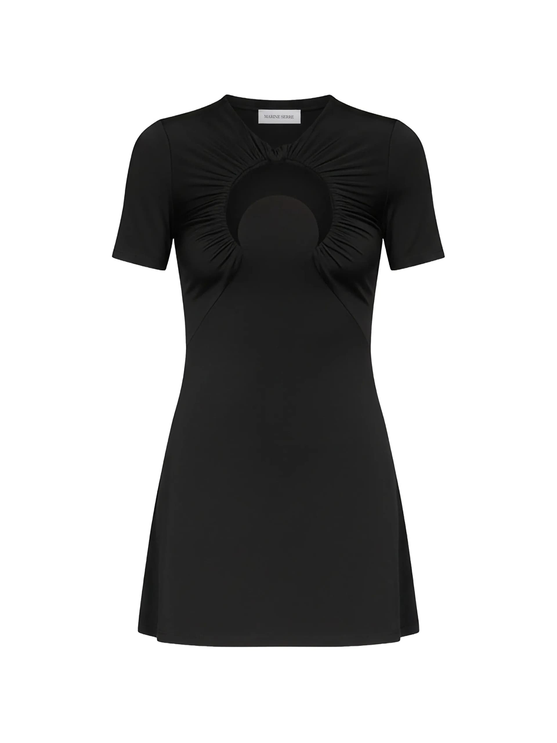 MARINE SERRE Marine Serre - Vestito Nero da Donna - 5