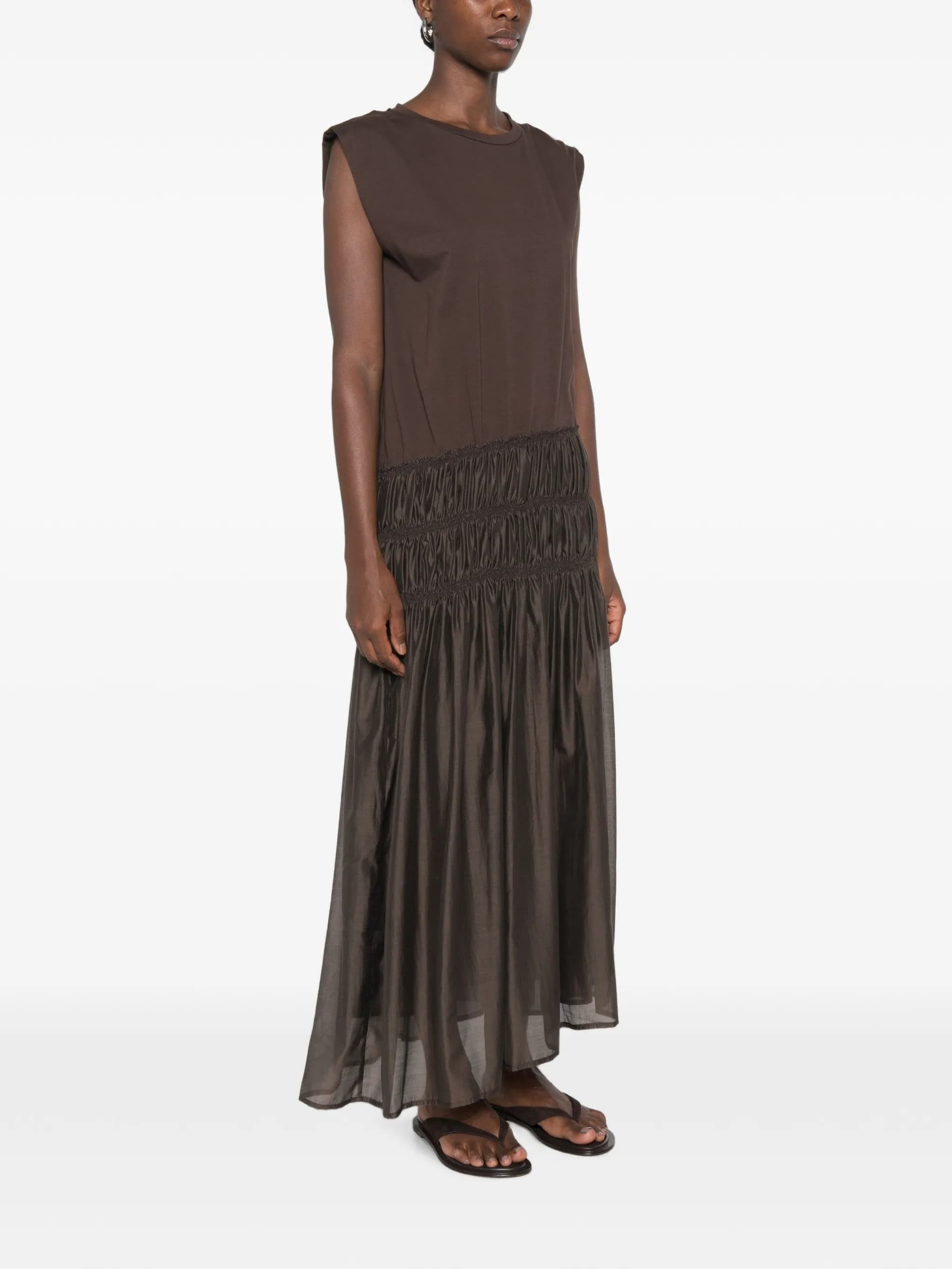 SU Su - Vestito Marrone da Donna - 4