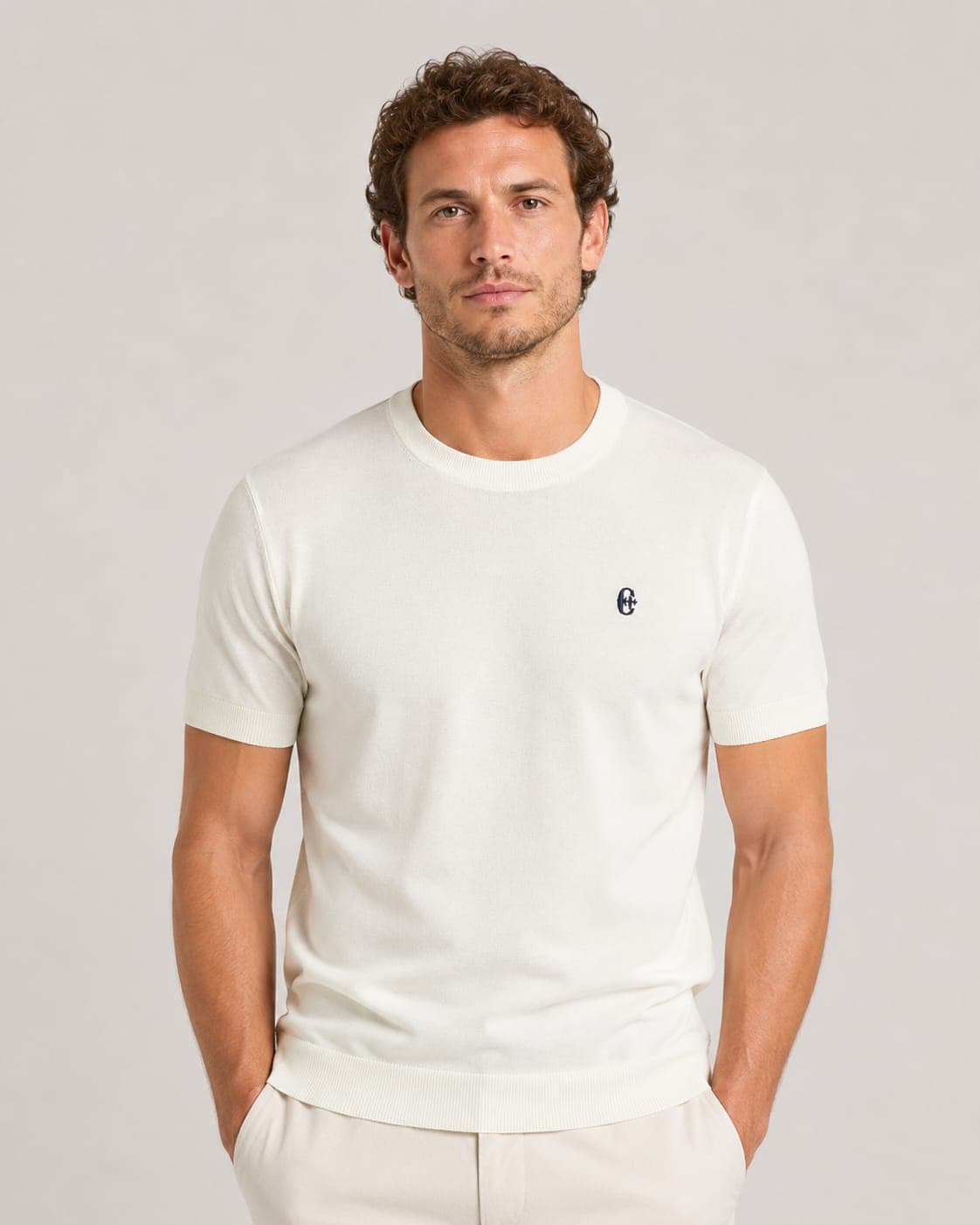 CONTE OF FLORENCE  MAGLIA GIROCOLLO 6550U010B040 - 2