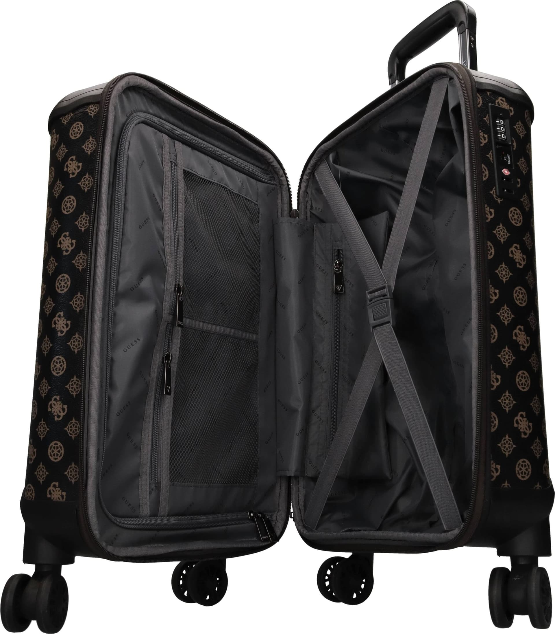 Guess  Valigie Marrone - 4