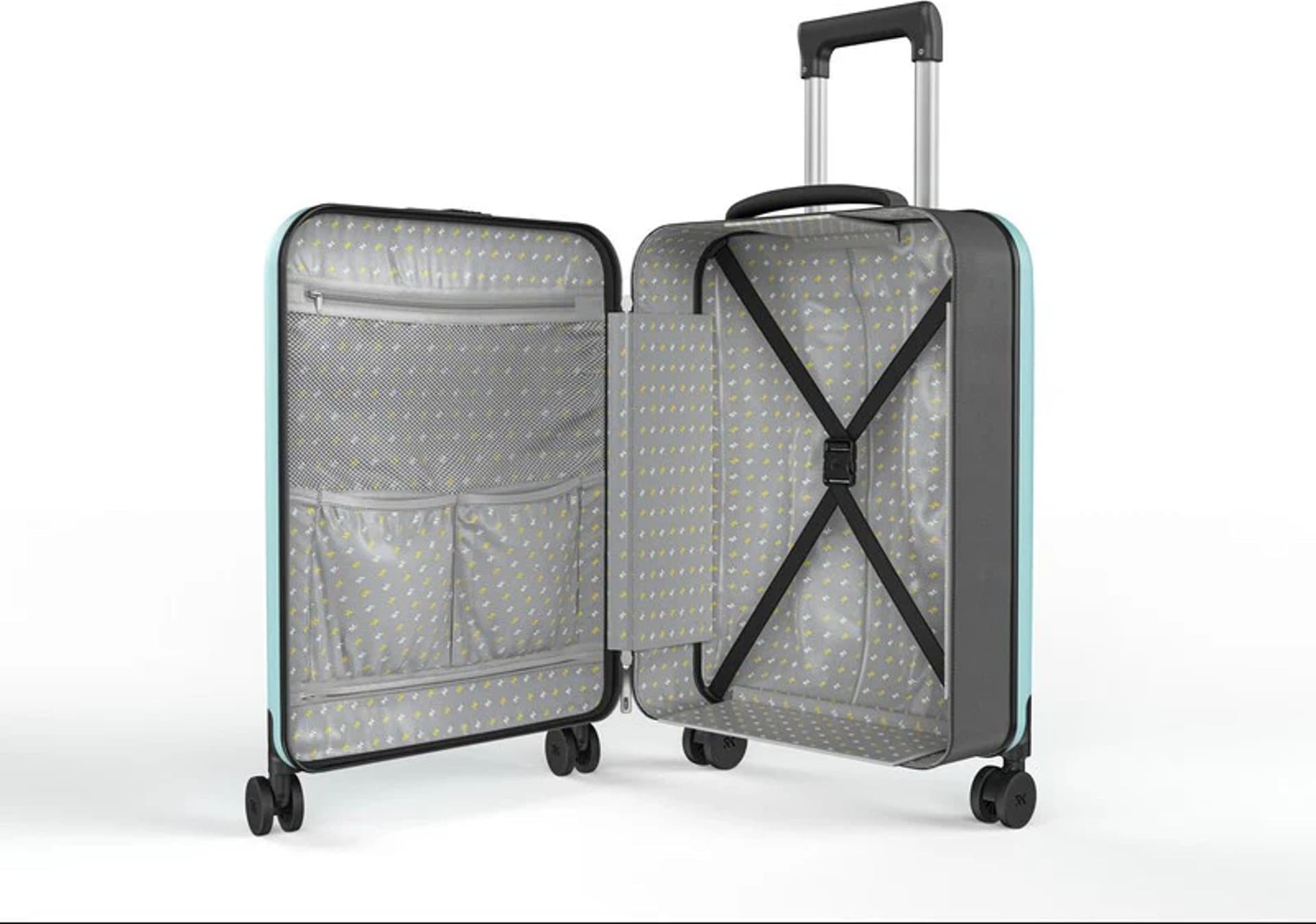 ROLLINK Flex 360 Spinner Cabin Size 21" Adulto unisex rollink 36021320380-AQUIFER Celeste - 2