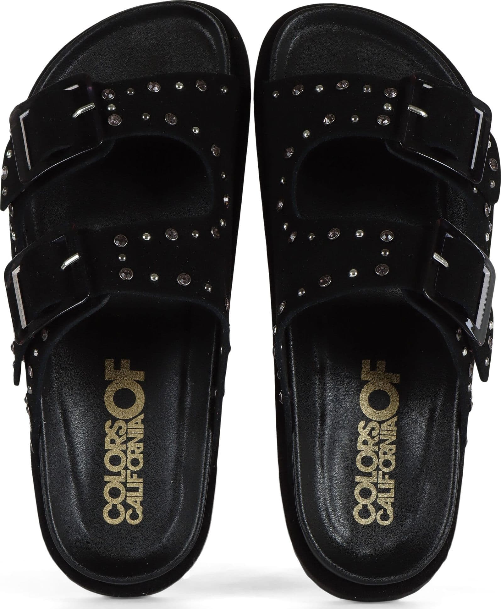 COLORS OF CALIFORNIA Sandali Donna Colors of California HCBIOW05-BLA Nero - 4