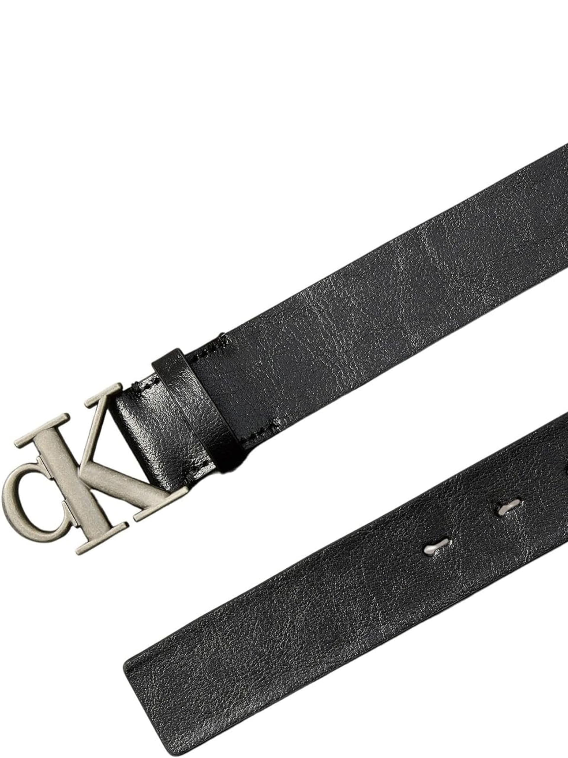 calvin klein belt logo Uomo  LV04D7016G-V8L Nero - 3