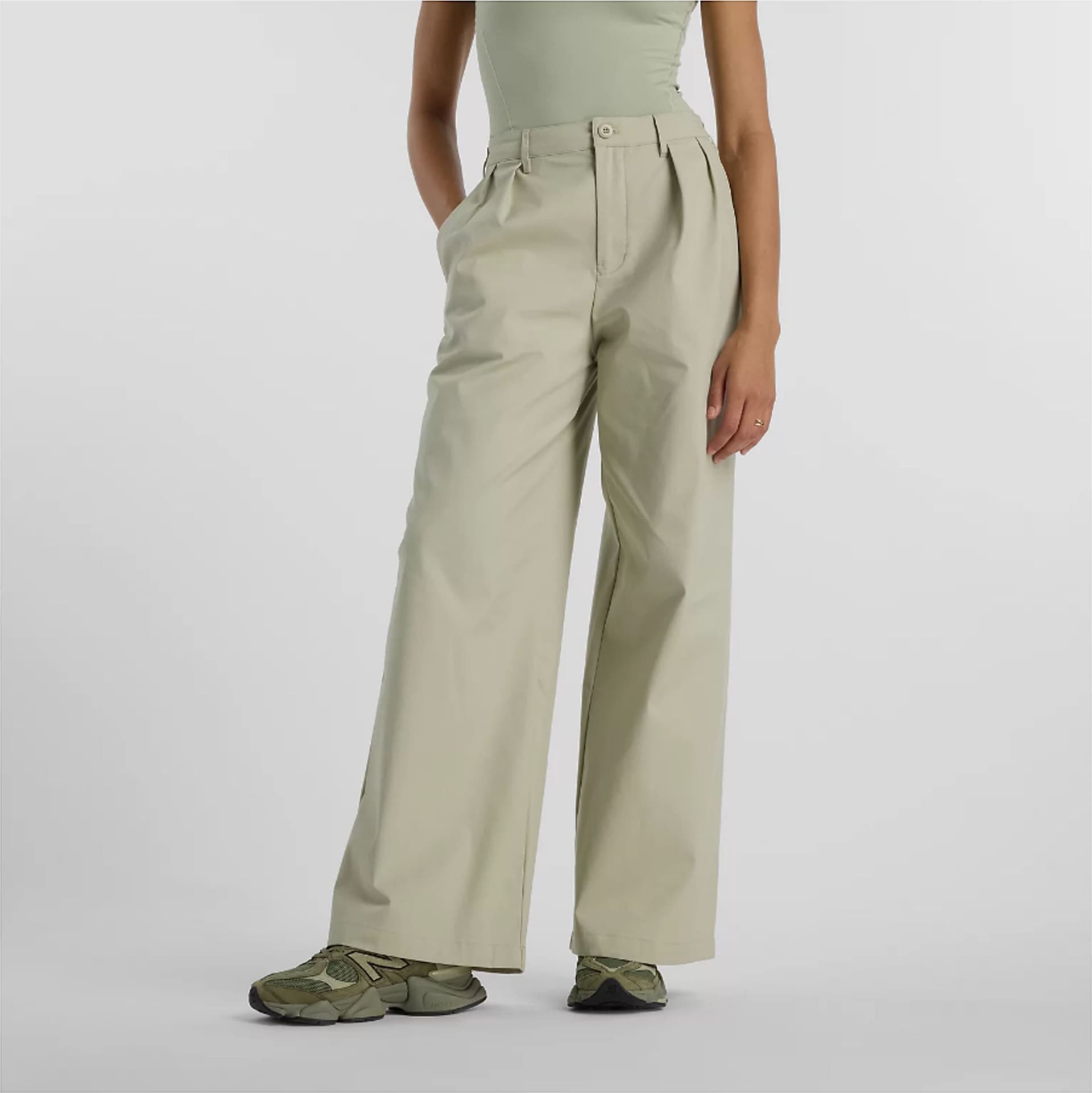 NEW BALANCE Pantaloni Donna new balance WP51538OVN Verde - 3