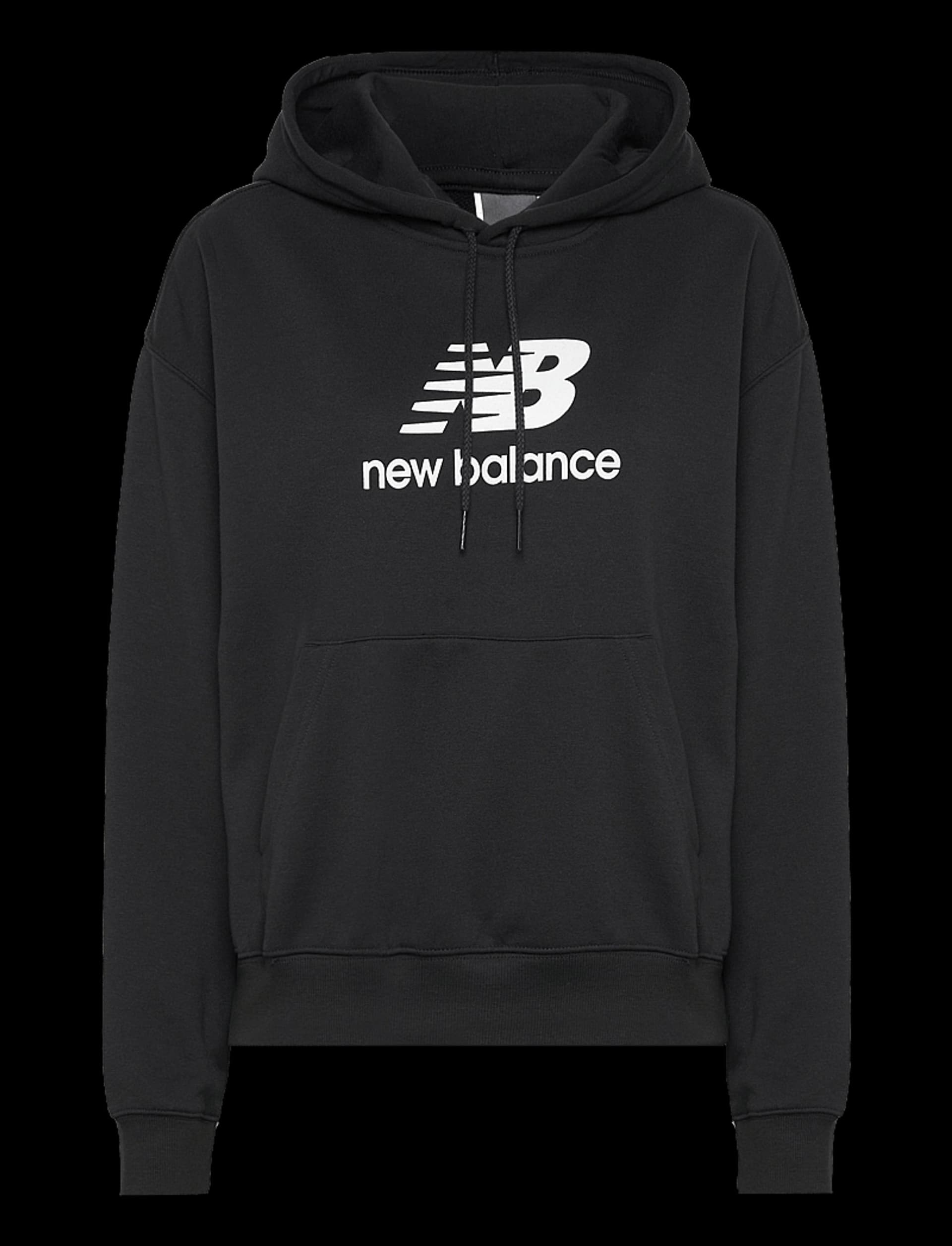 NEW BALANCE Felpa Donna new balance WT41504BK Nero - 5