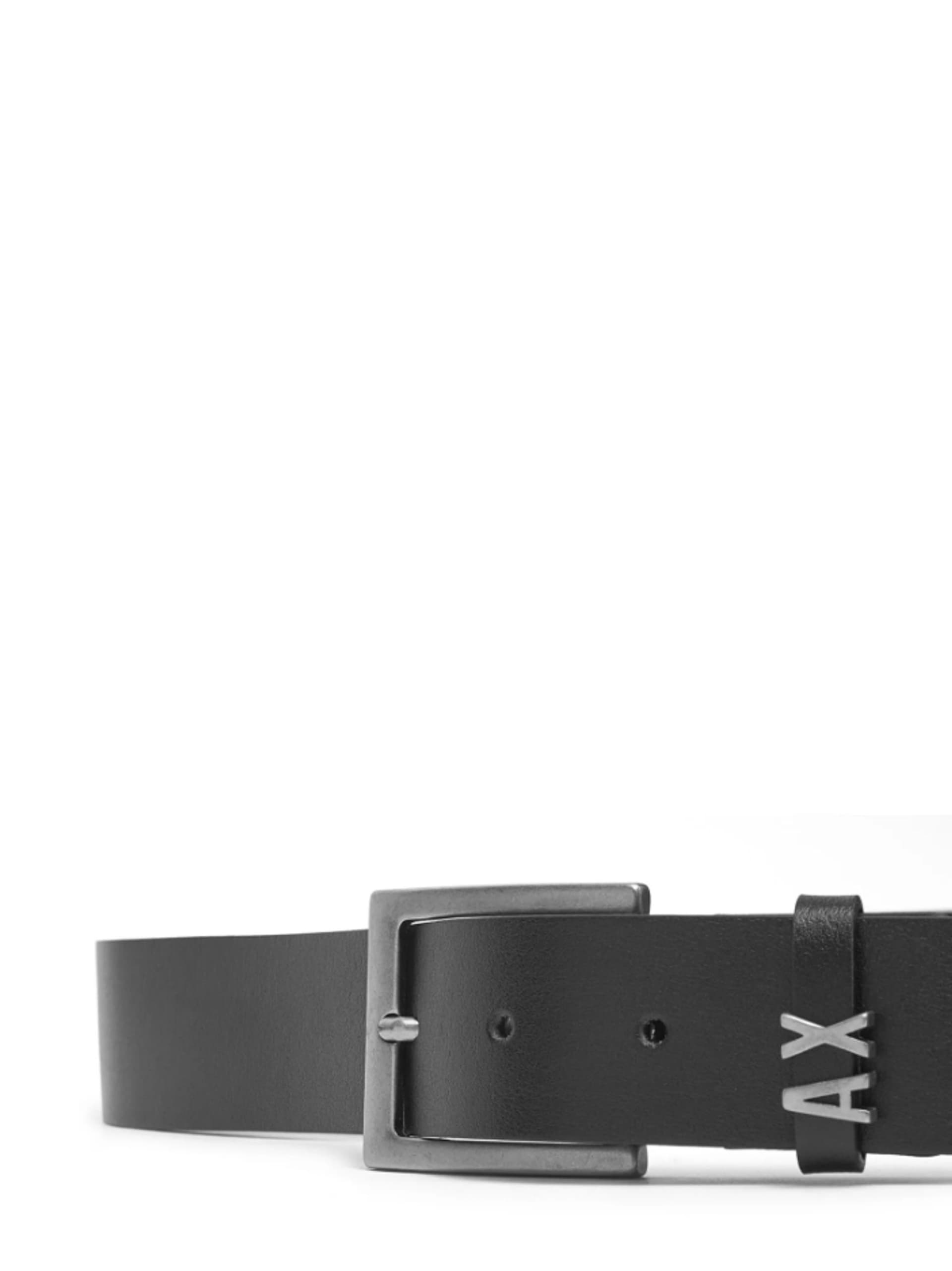 Armani Exchange Cintura Uomo  XM000606AF12704-UC001 Nero - 4